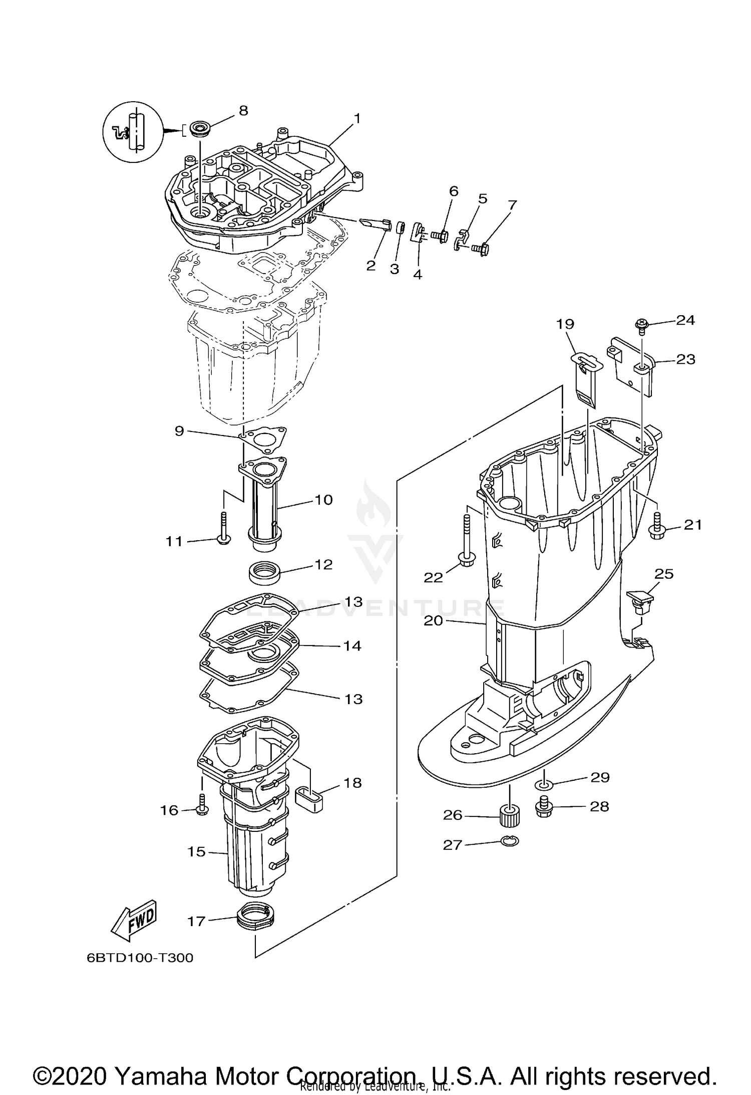 UPPER CASING