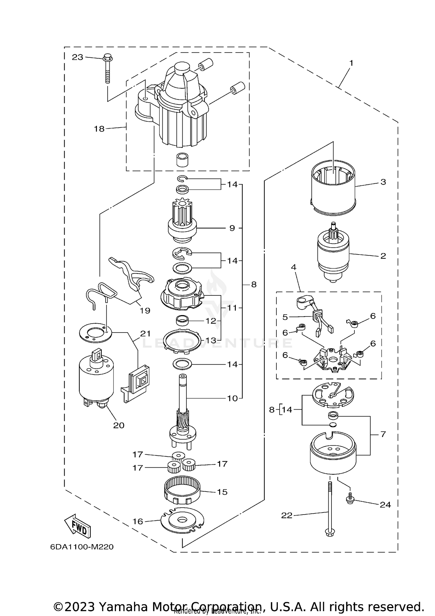STARTING MOTOR