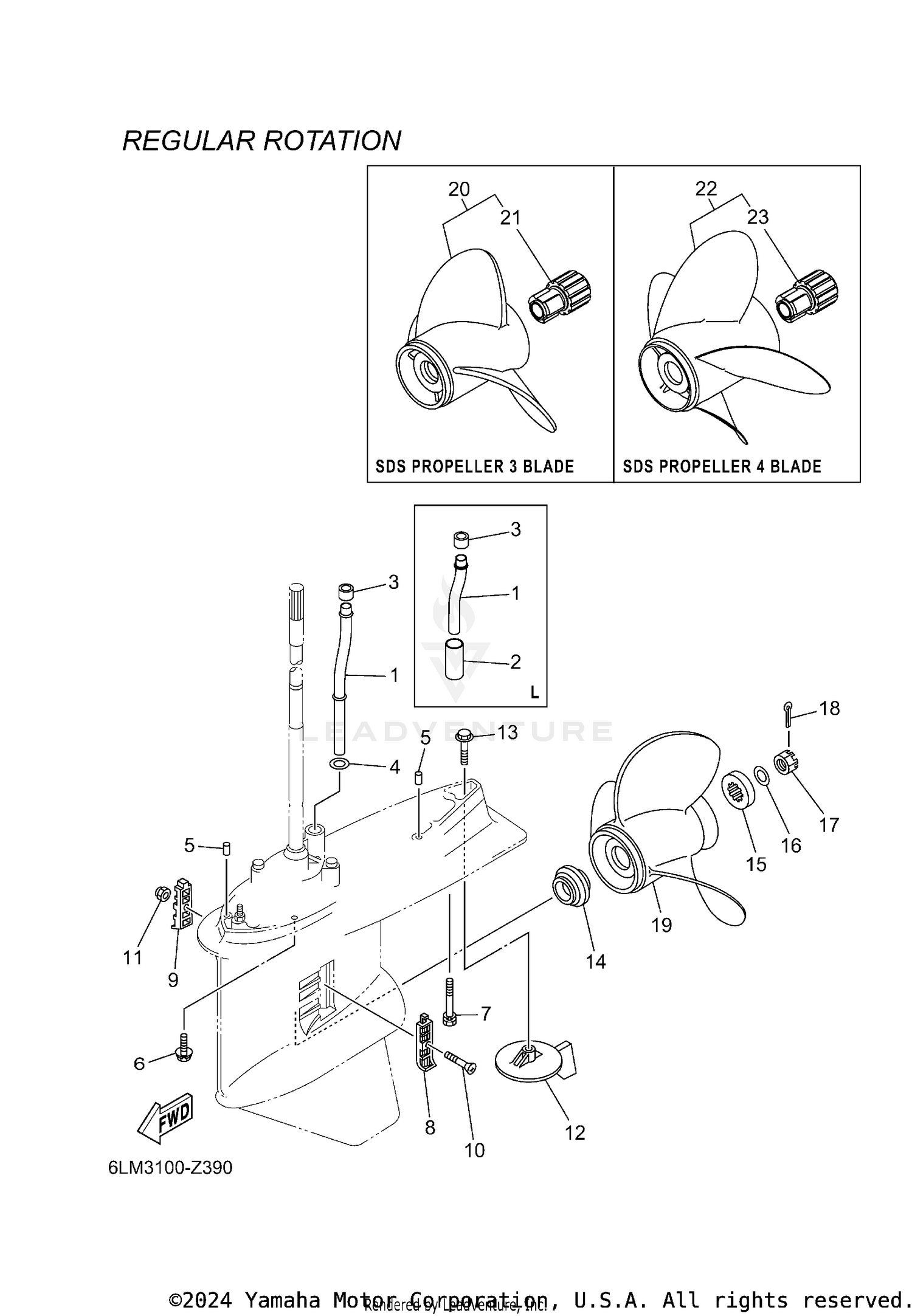 LOWER CASING DRIVE 2