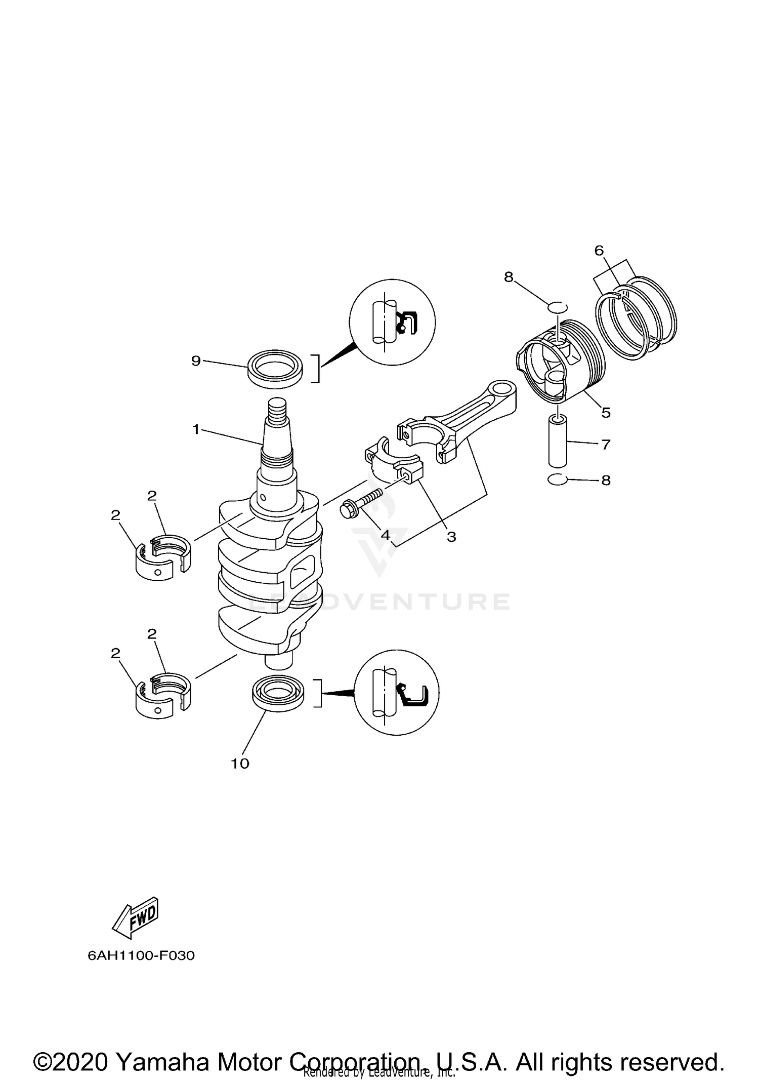 CRANKSHAFT PISTON