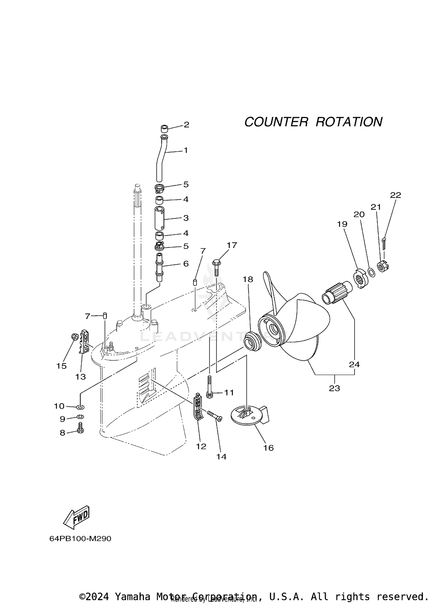 LOWER CASING DRIVE 4
