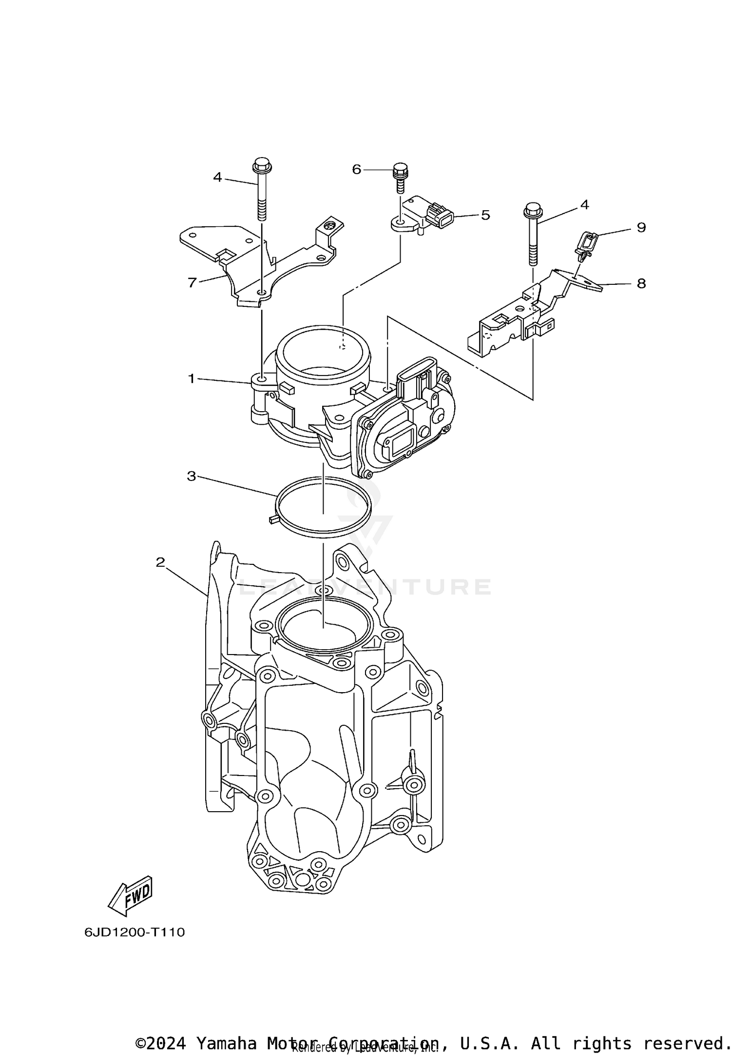 THROTTLE BODY ASSY 1