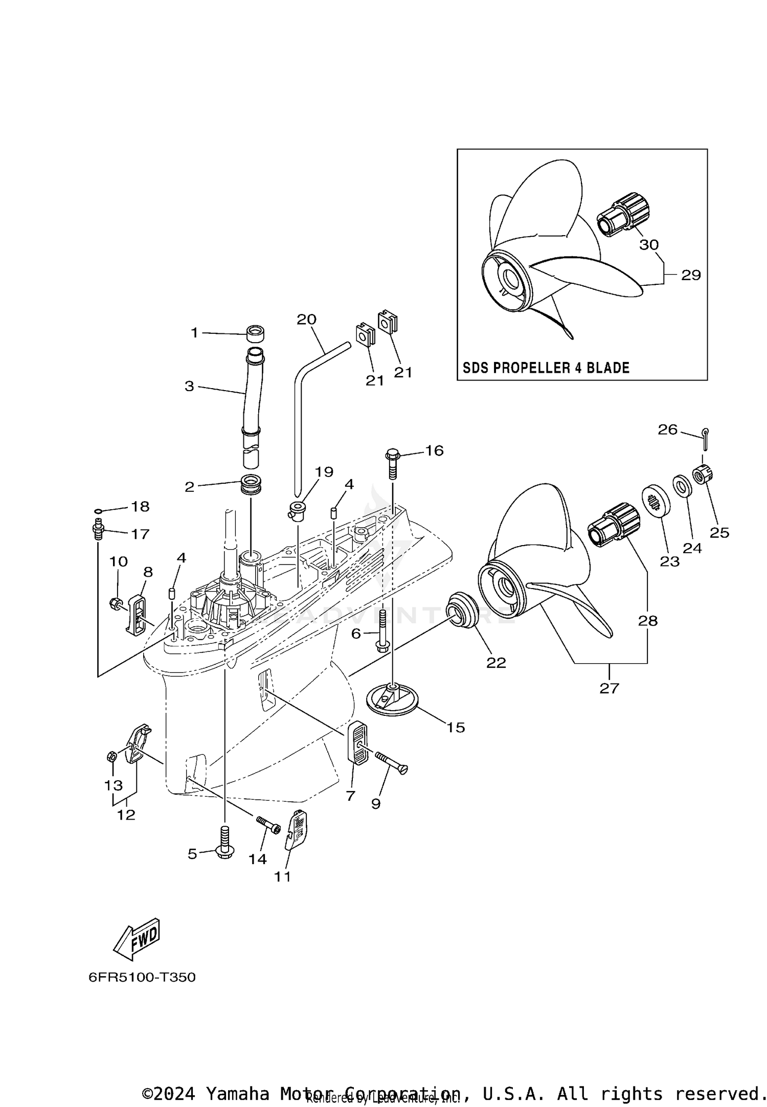 LOWER CASING DRIVE 2