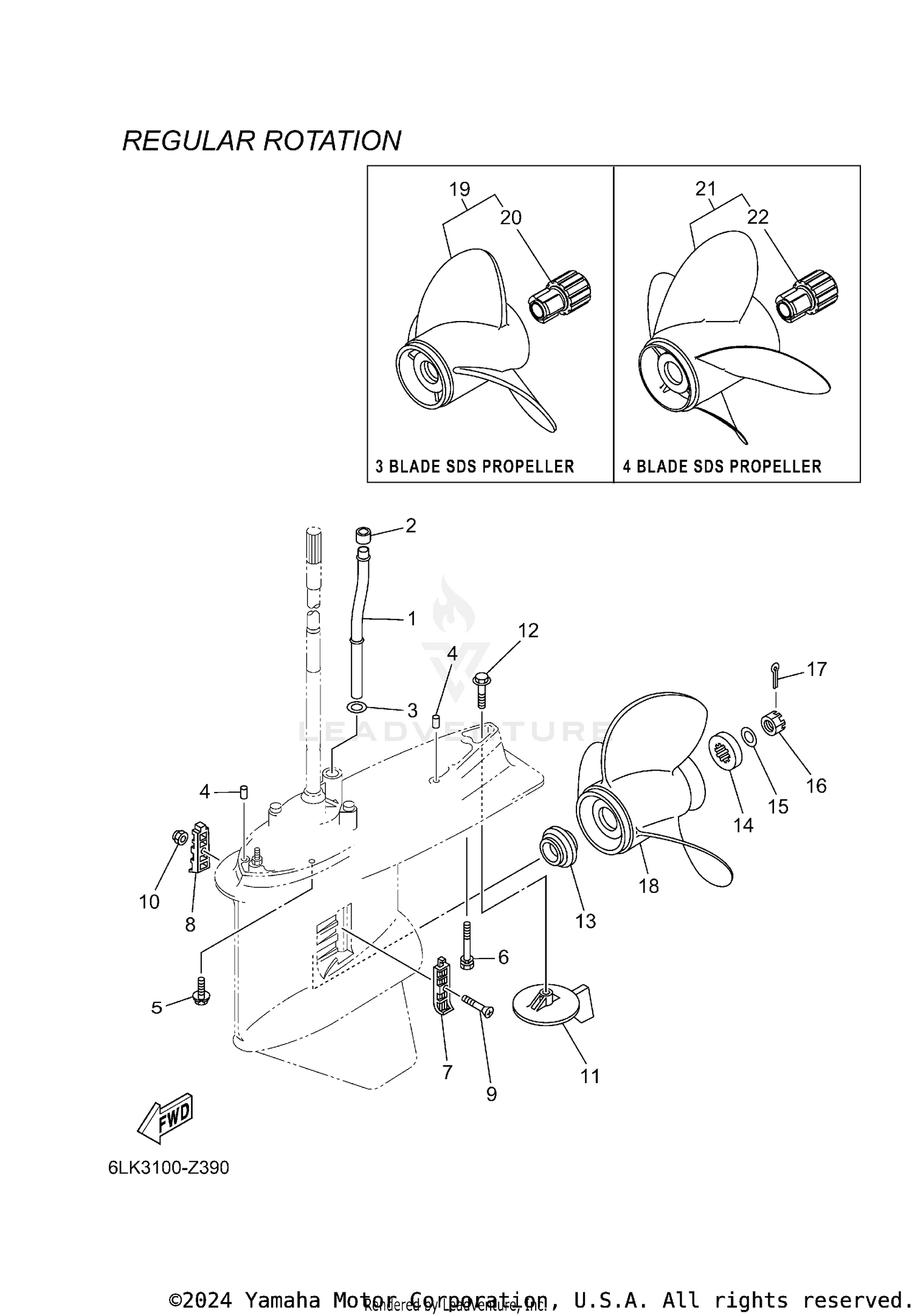 LOWER CASING DRIVE 2