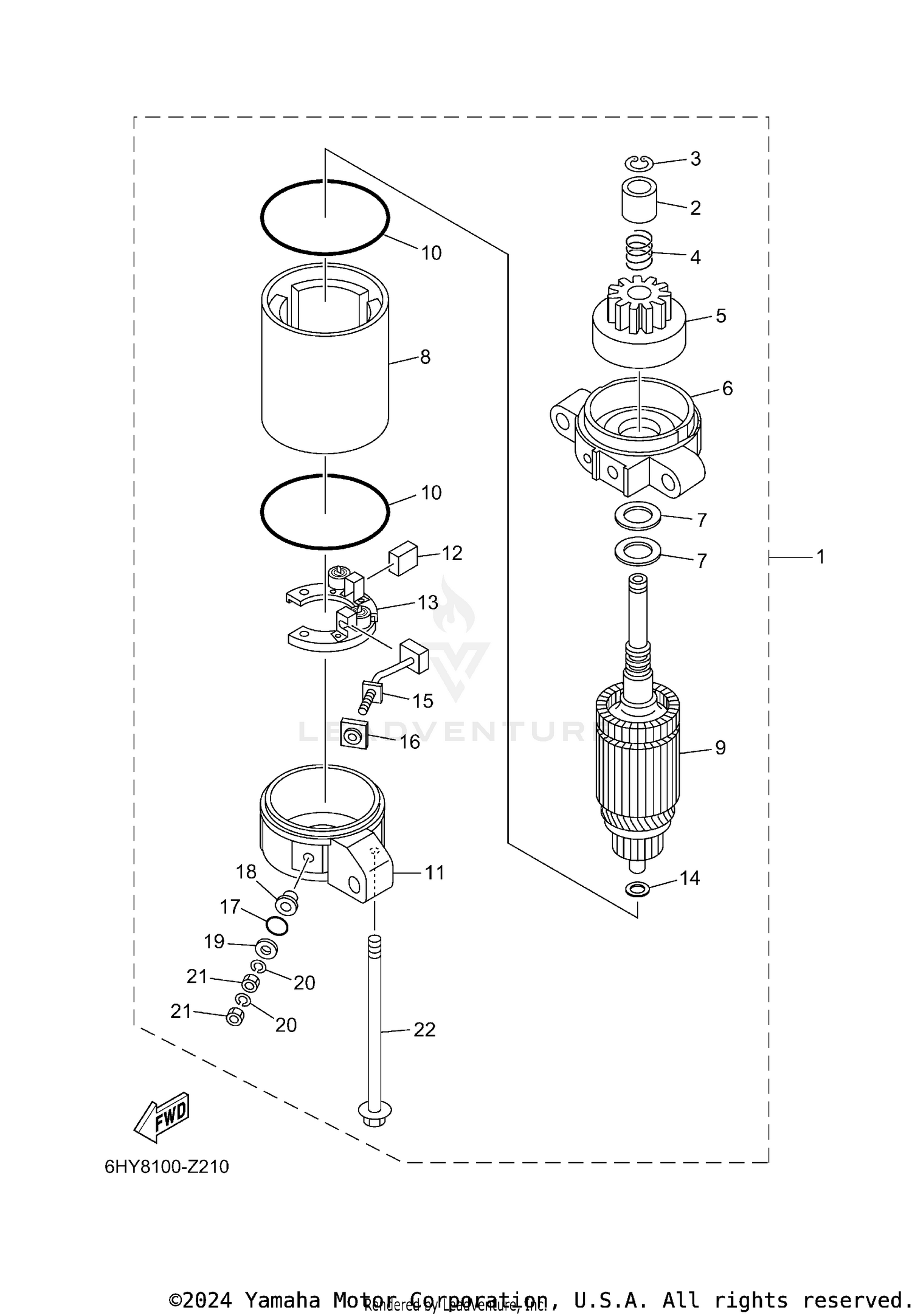 STARTING MOTOR