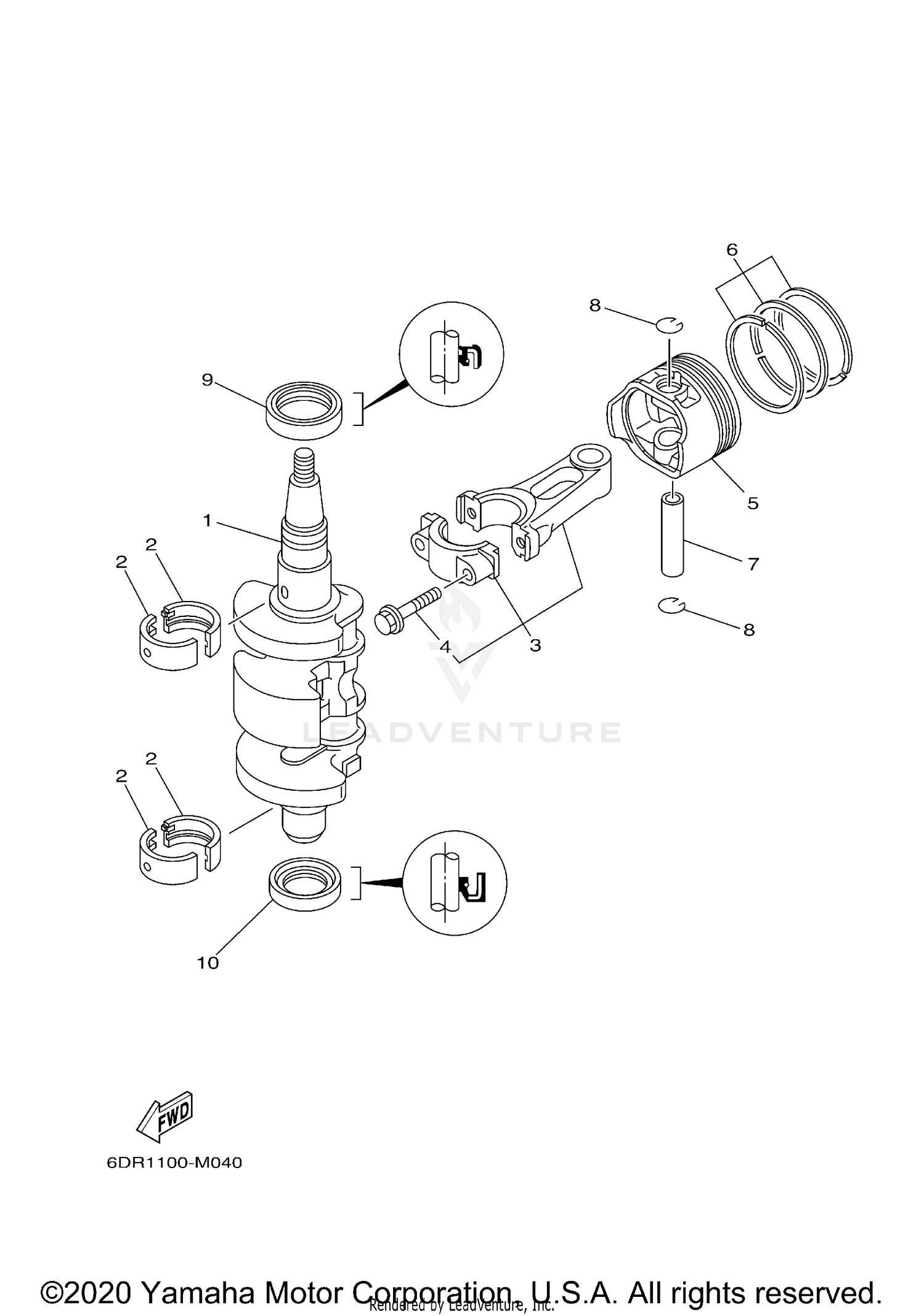 CRANKSHAFT & PISTON