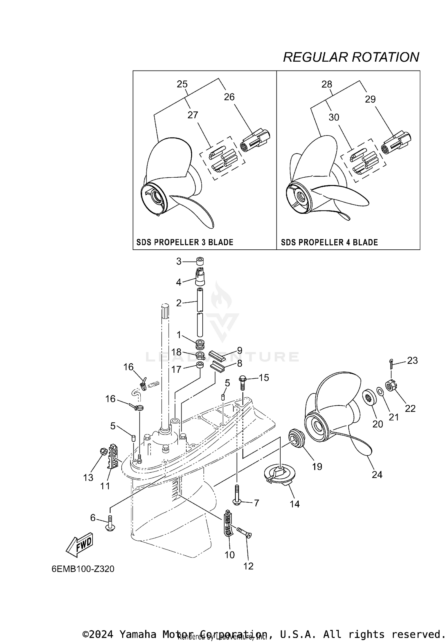 LOWER CASING DRIVE 2