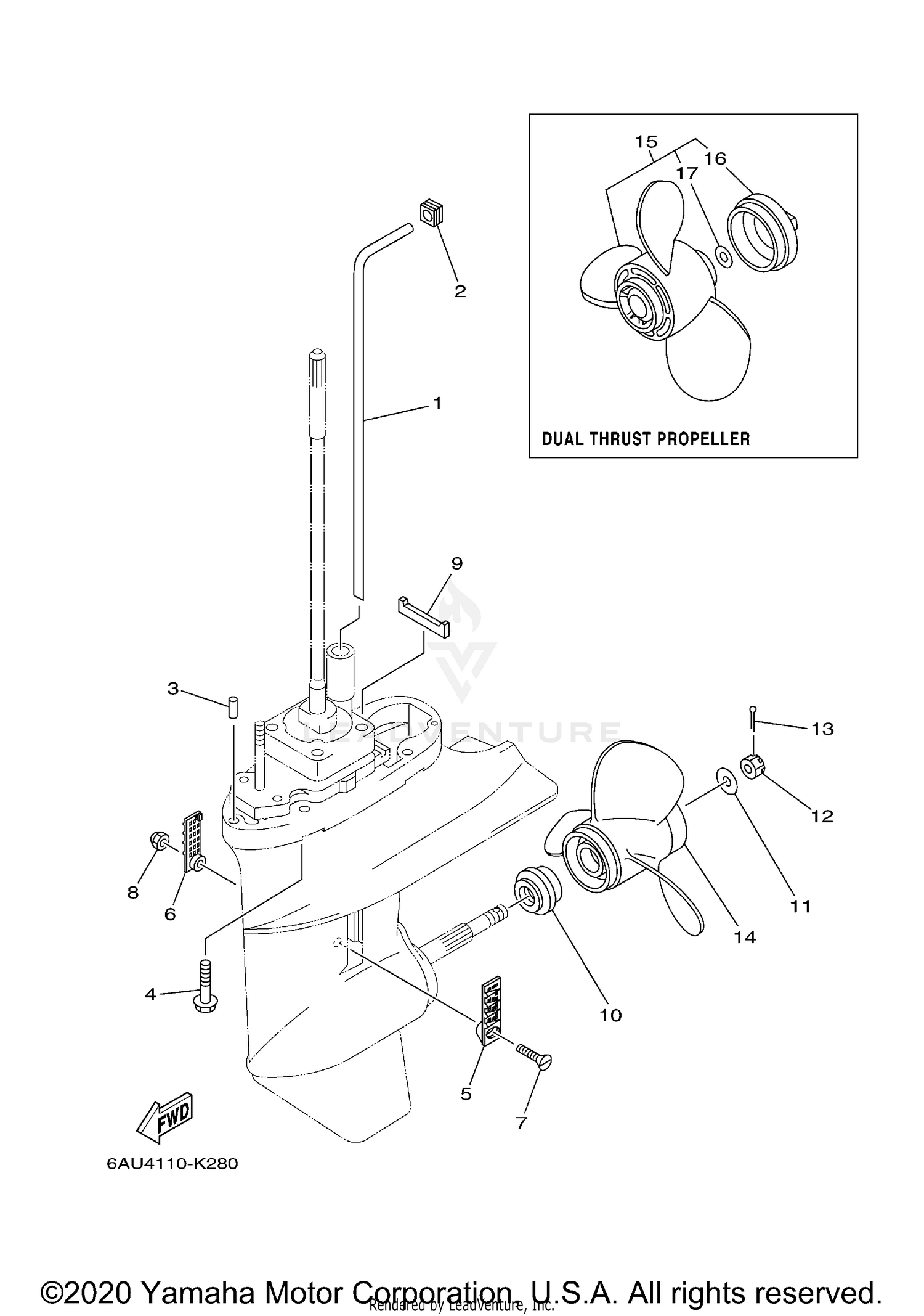 LOWER CASING DRIVE 2
