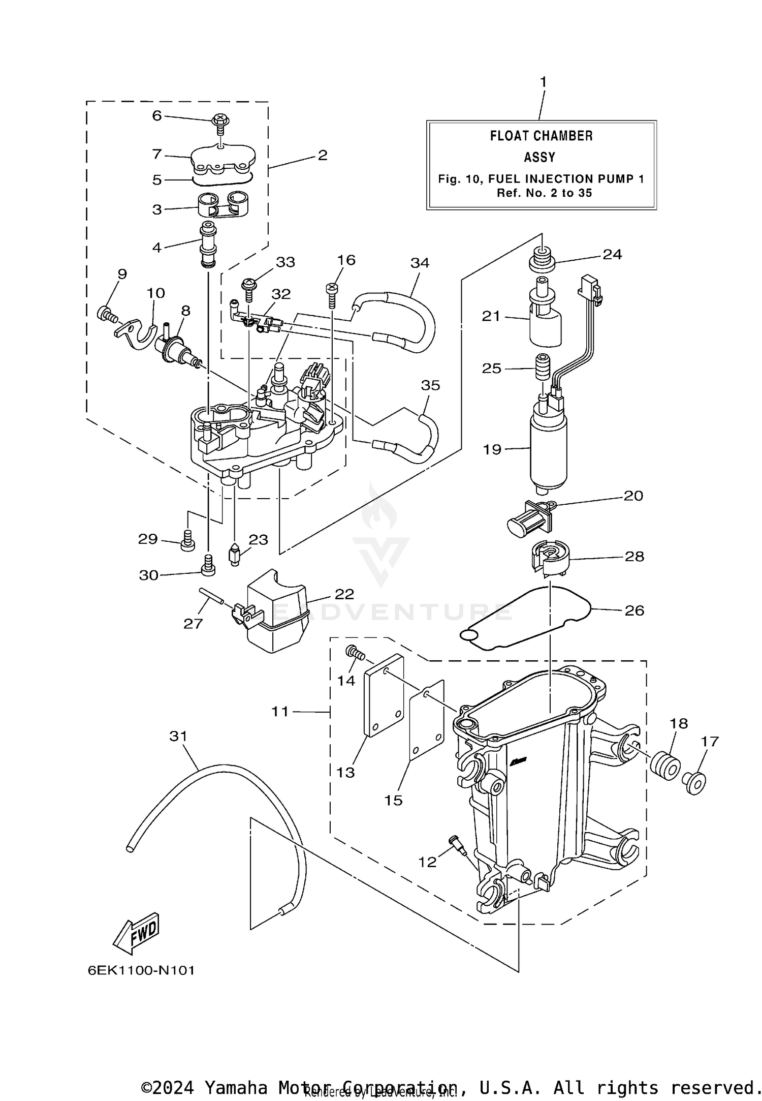 Assembly diagram