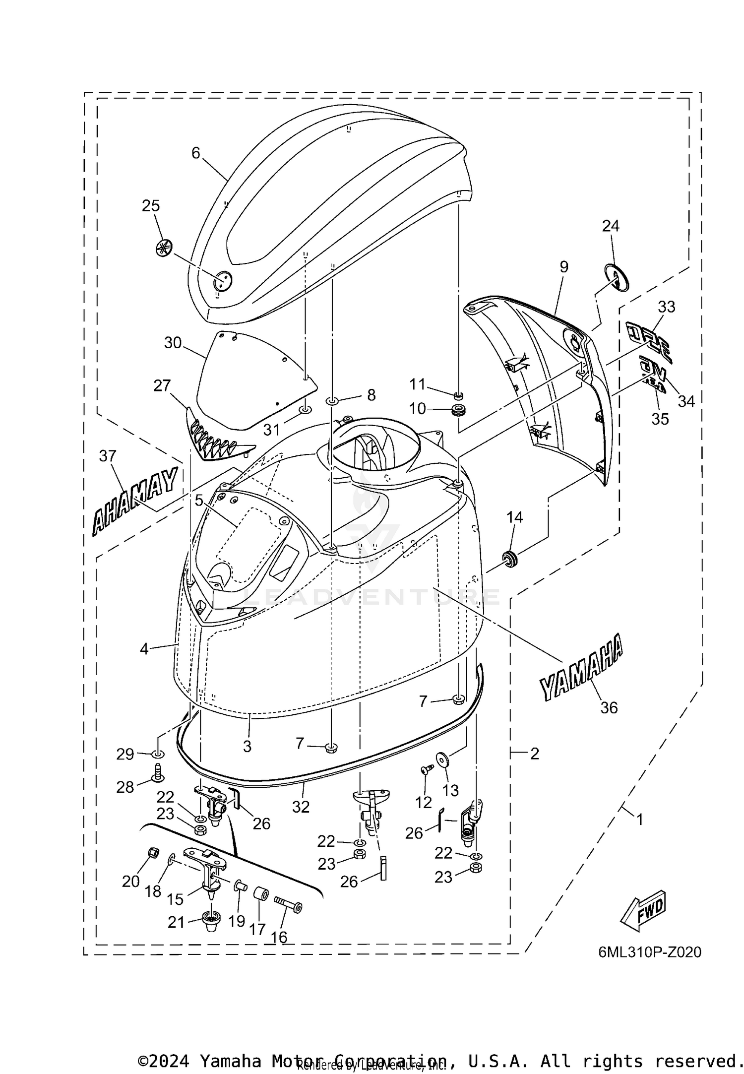 TOP COWLING