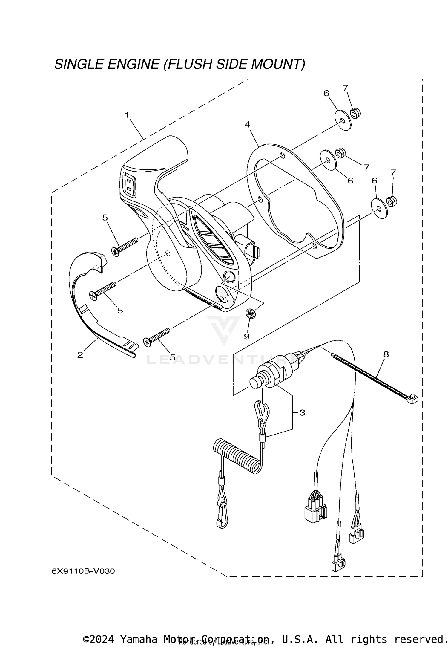 DEC 3 (FLUSH SIDE MOUNT)