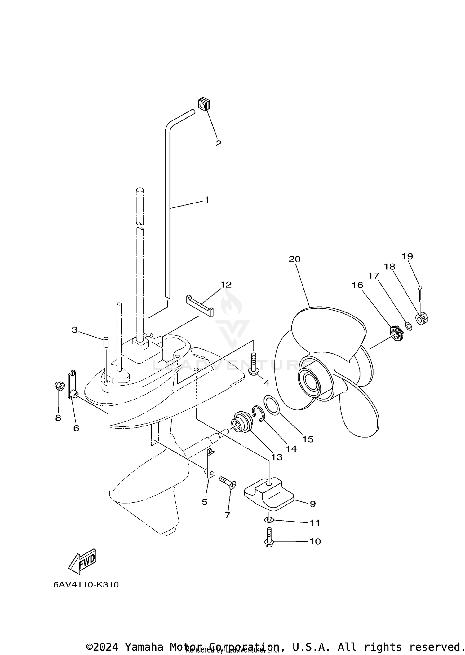 LOWER CASING DRIVE 2