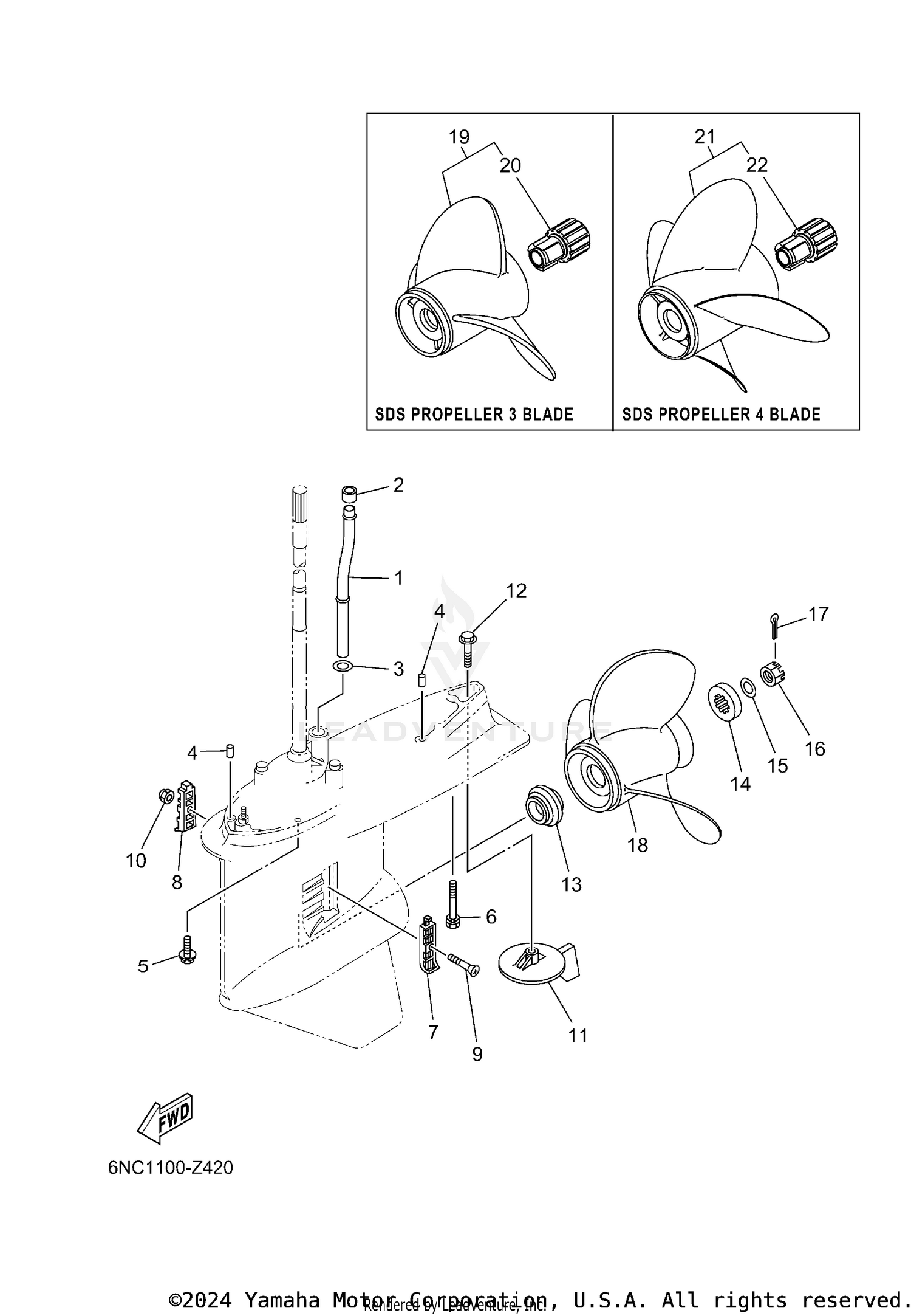 LOWER CASING DRIVE 2