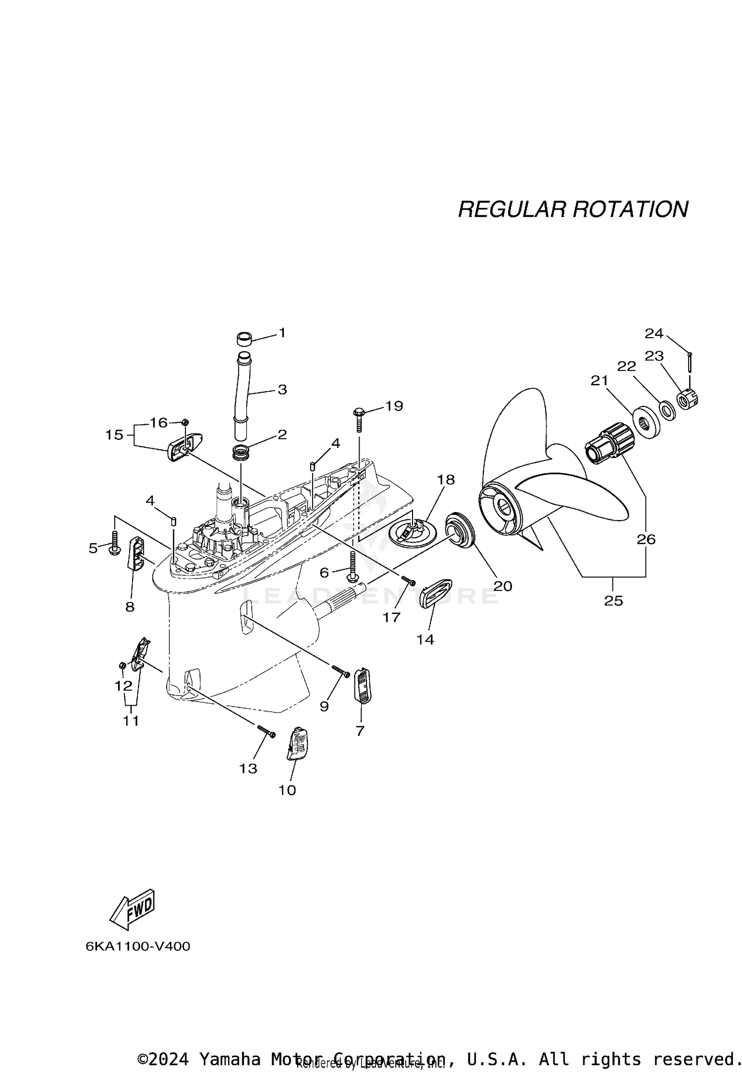 LOWER CASING DRIVE 2