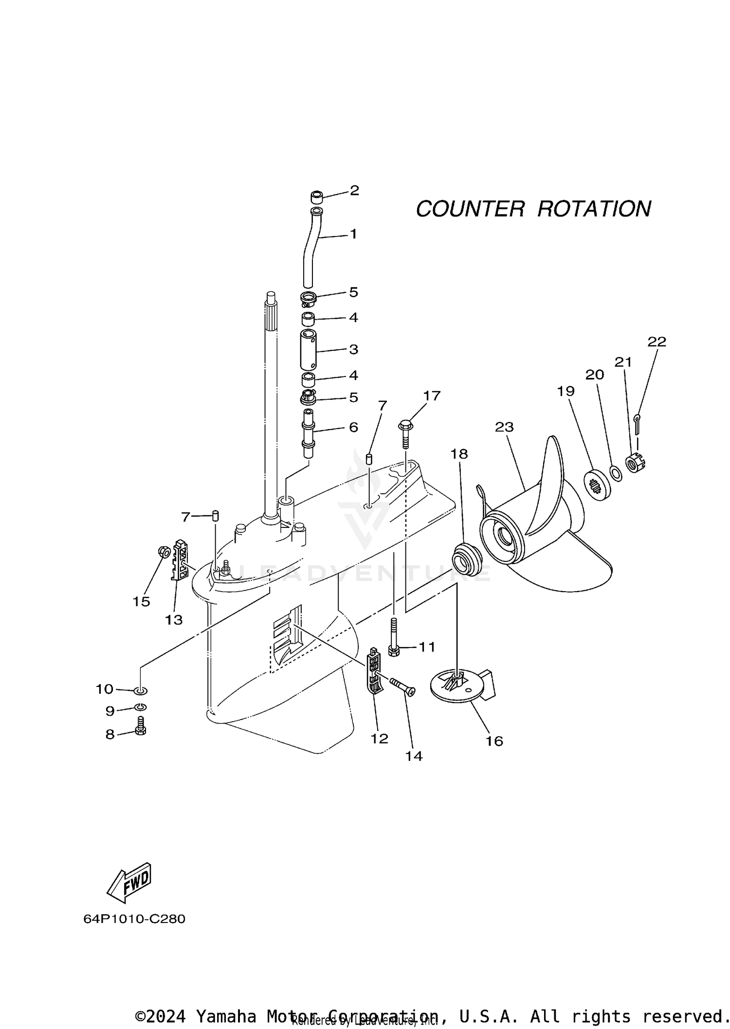 LOWER CASING DRIVE 4