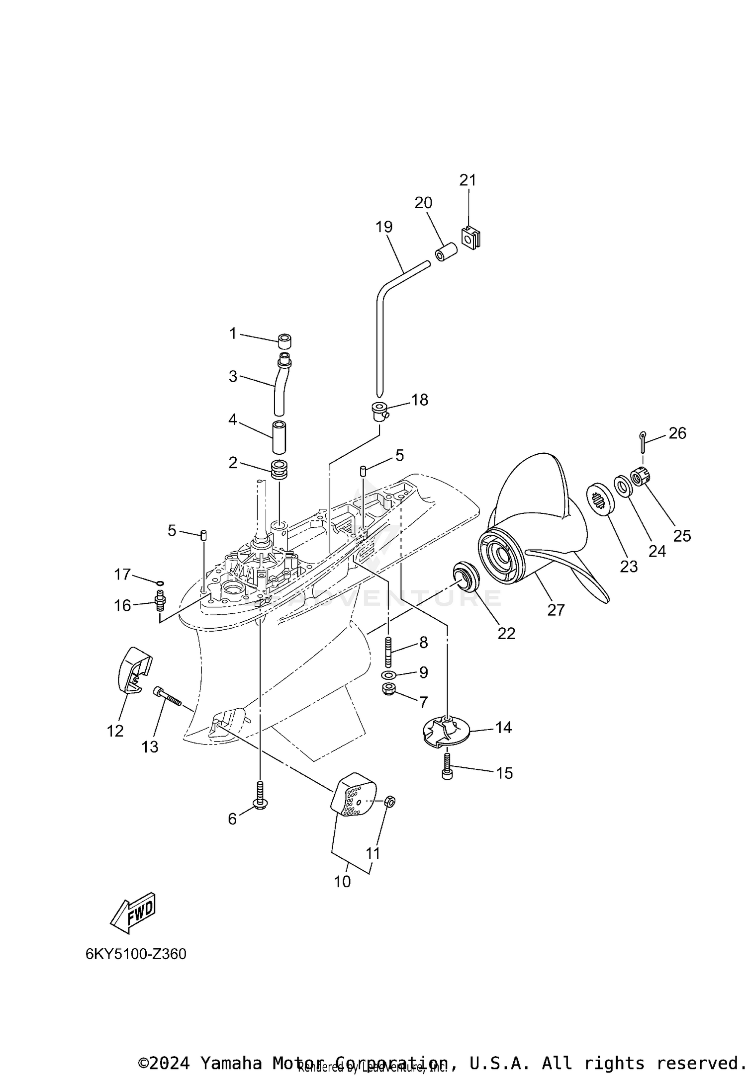 LOWER CASING DRIVE 2