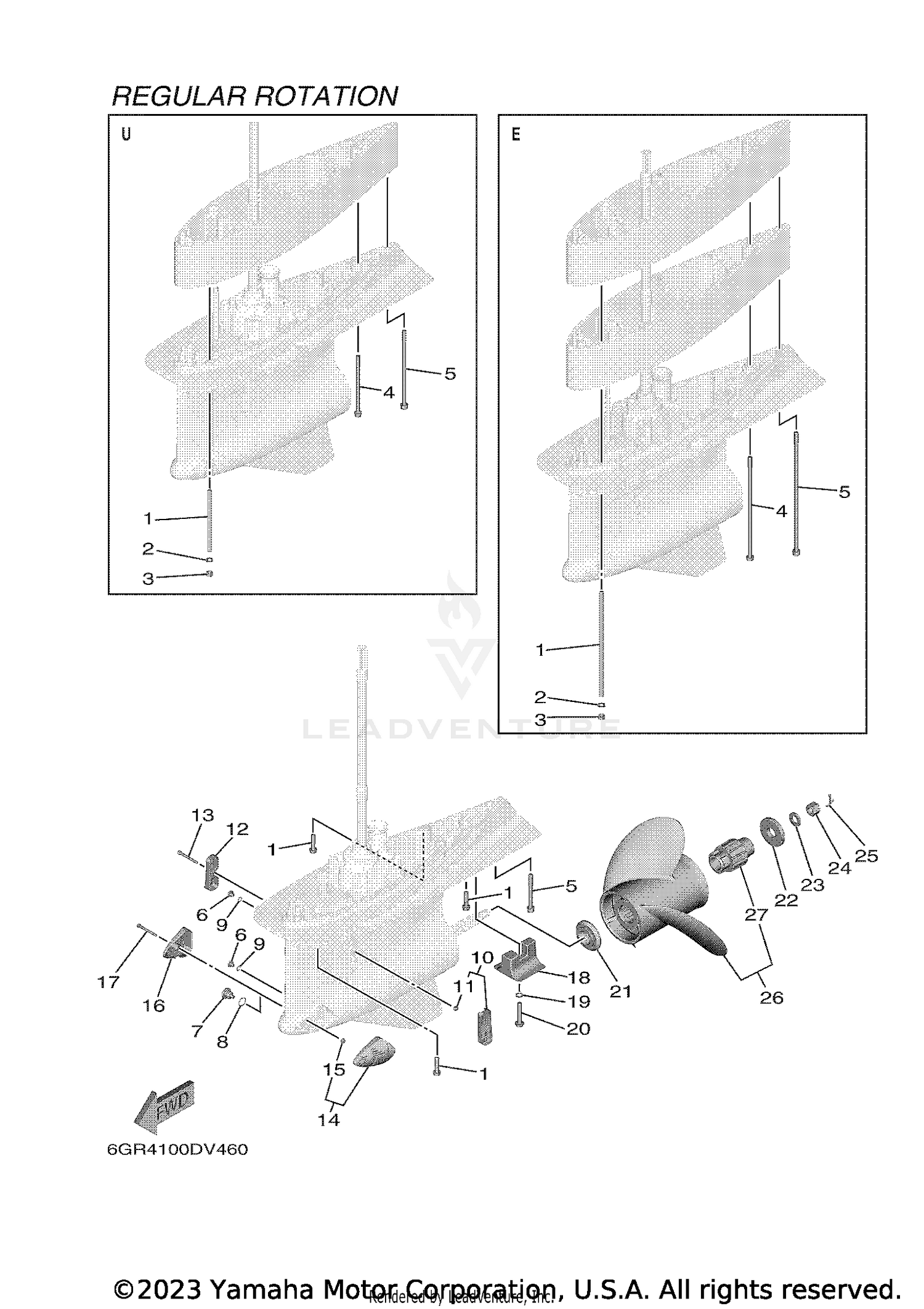 LOWER CASING DRIVE 6