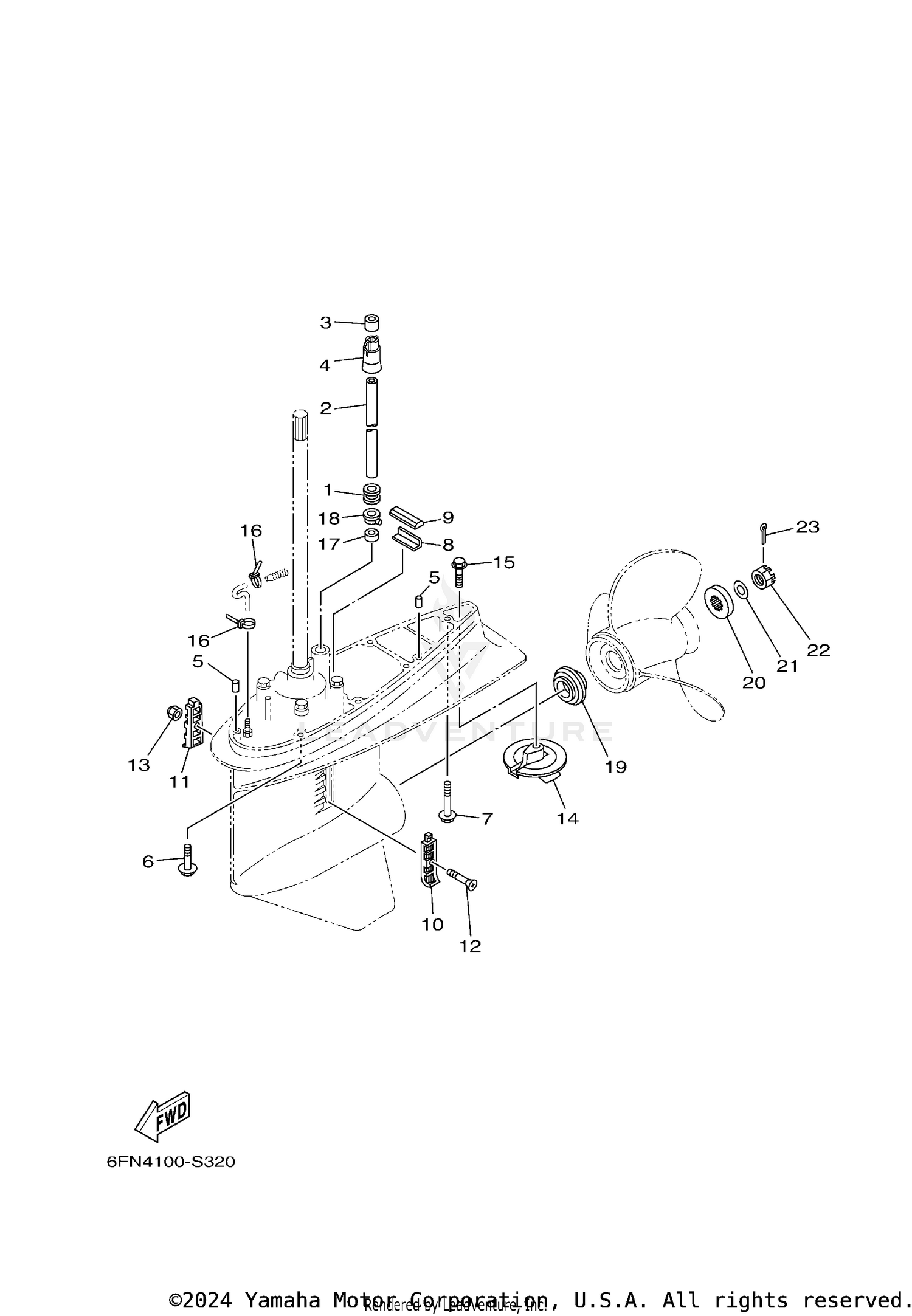 LOWER CASING DRIVE 2