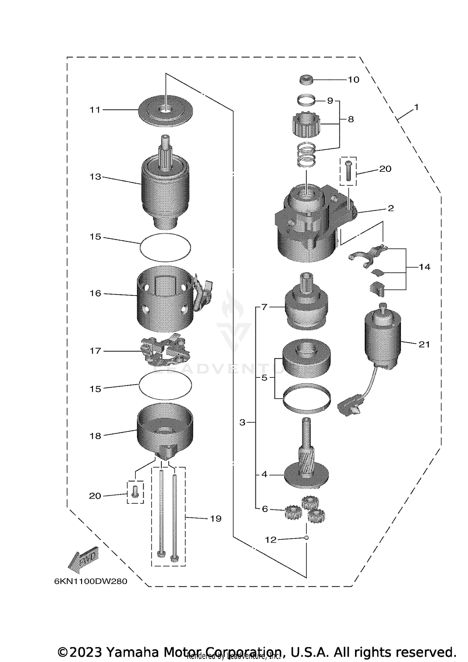 STARTING MOTOR