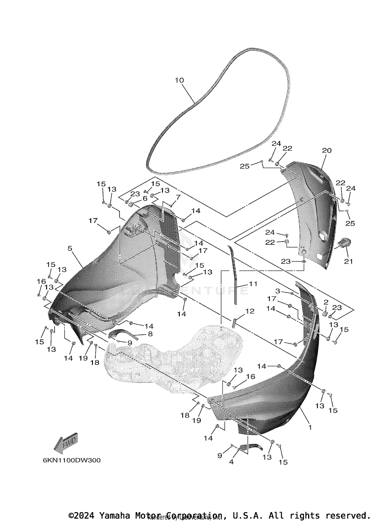 BOTTOM COWLING 2