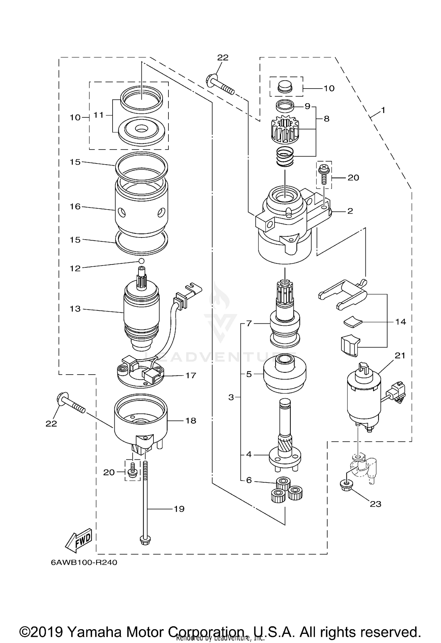 STARTING MOTOR