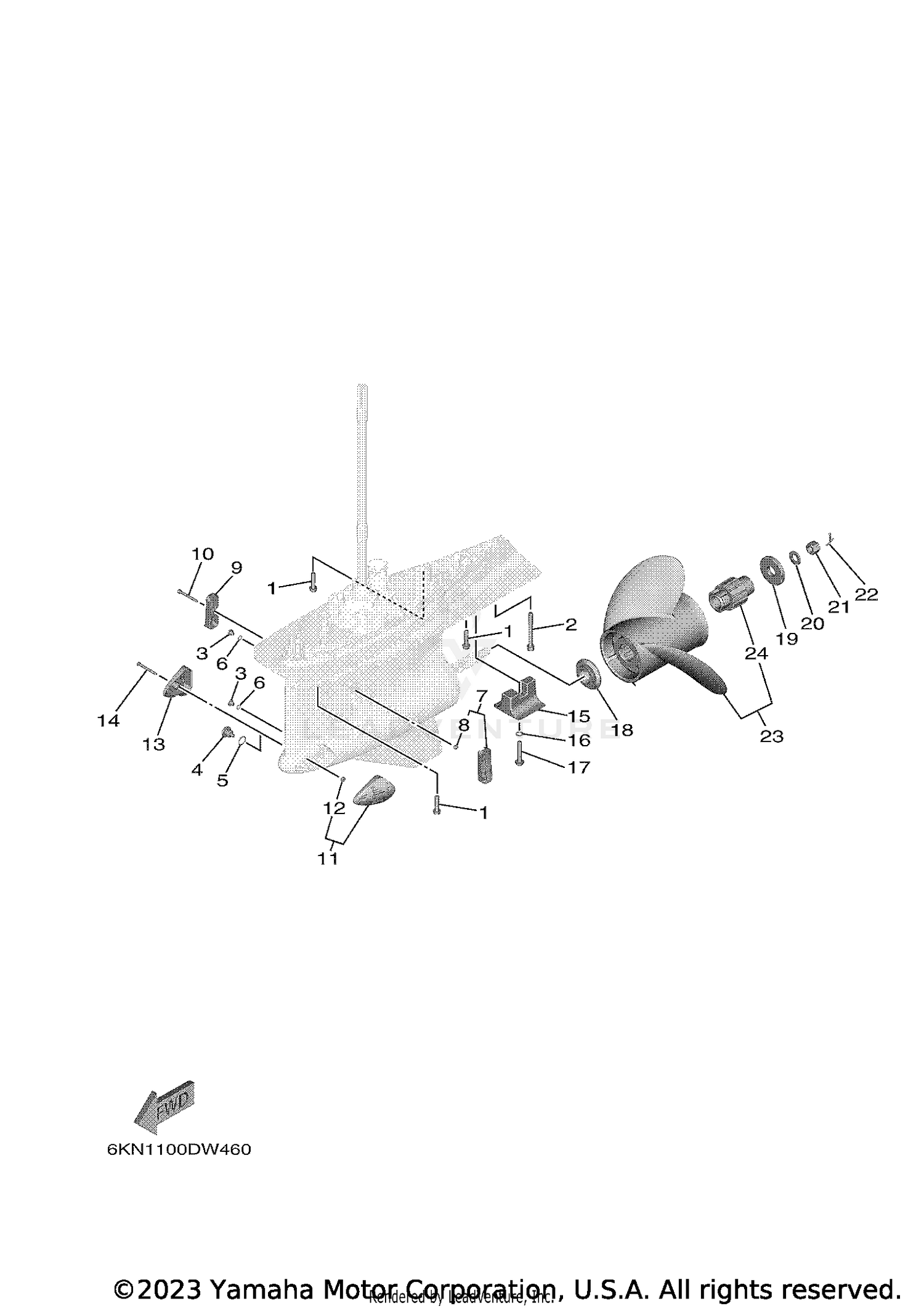 LOWER CASING DRIVE 3