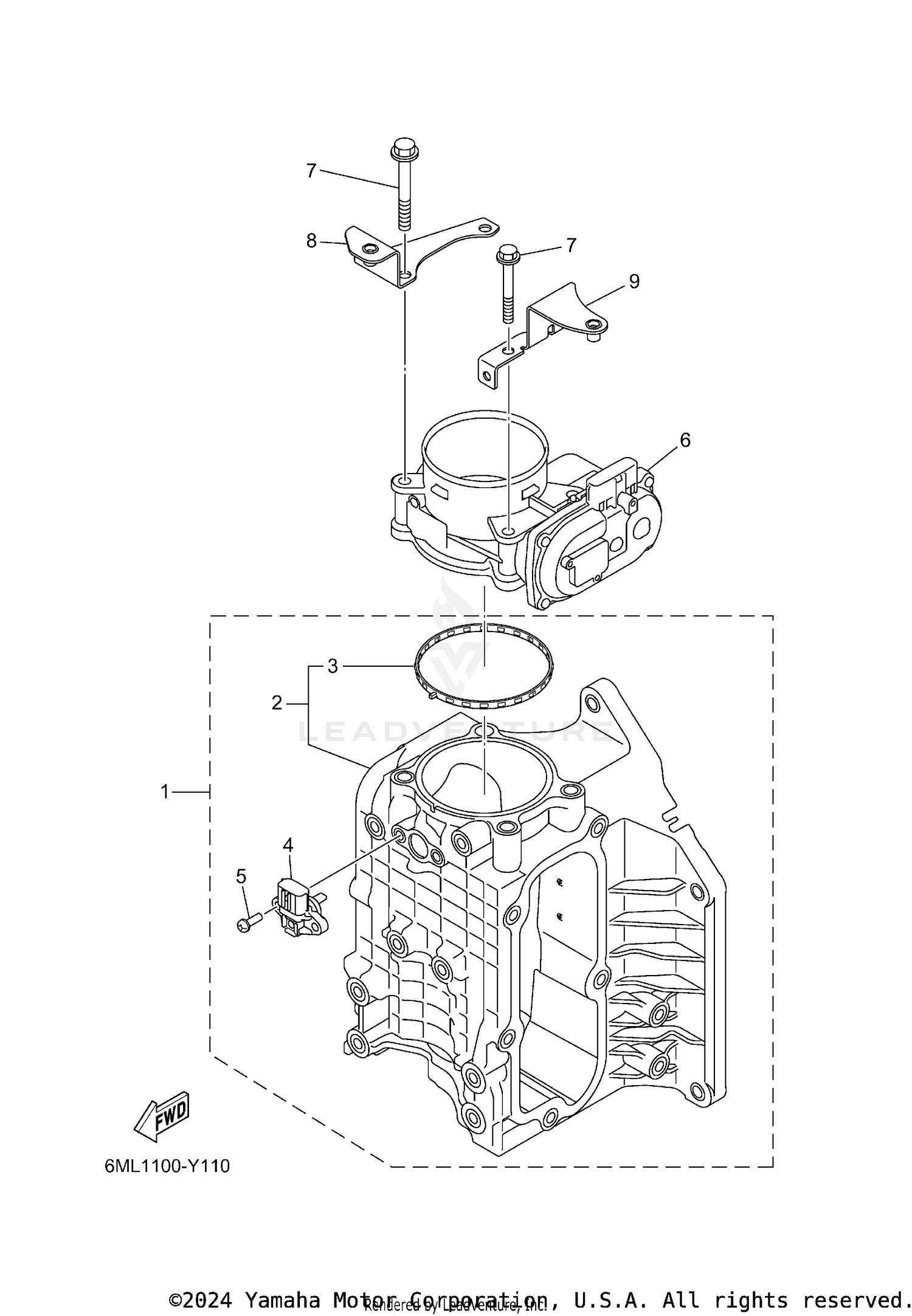 THROTTLE BODY ASSY 1