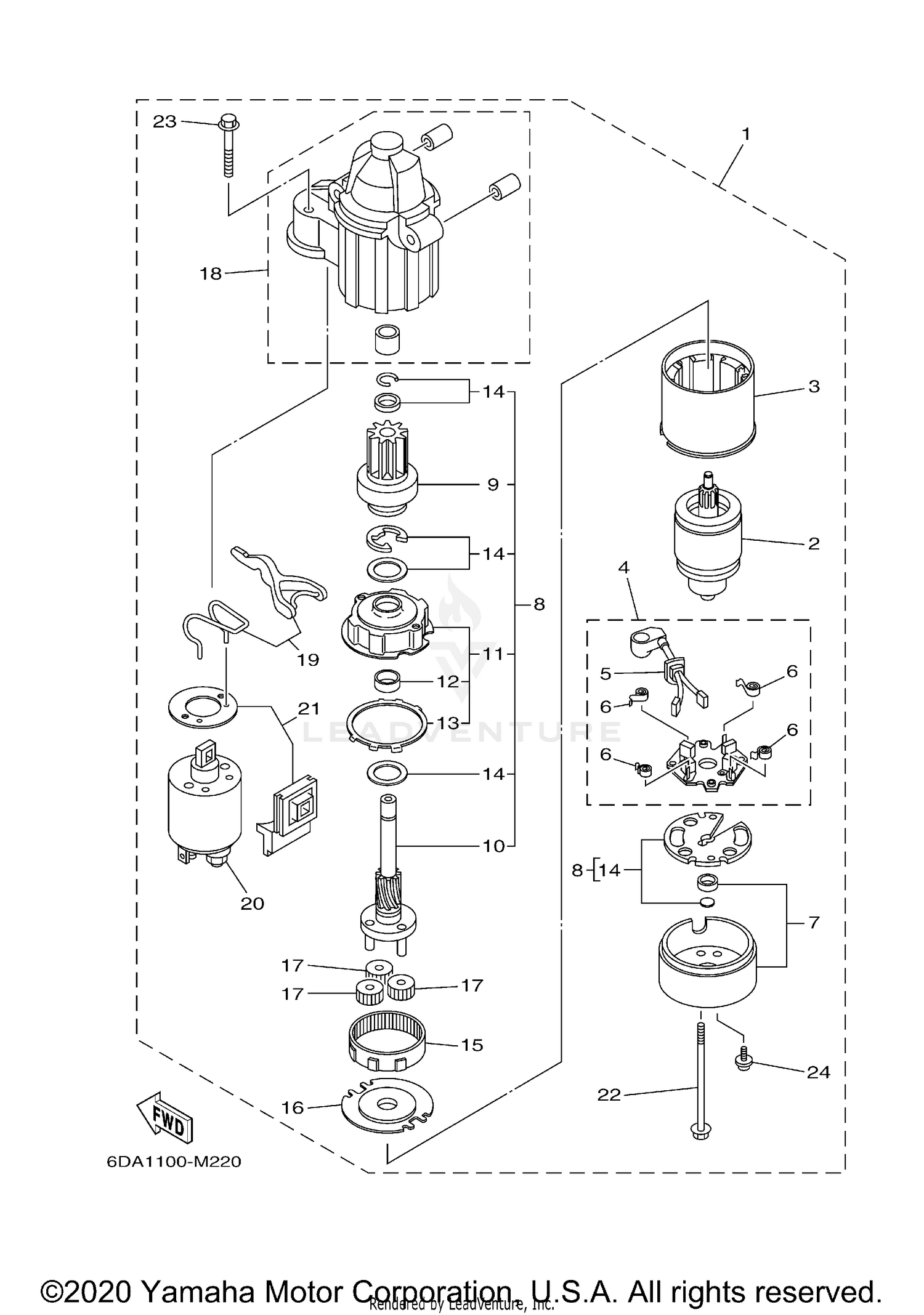STARTING MOTOR