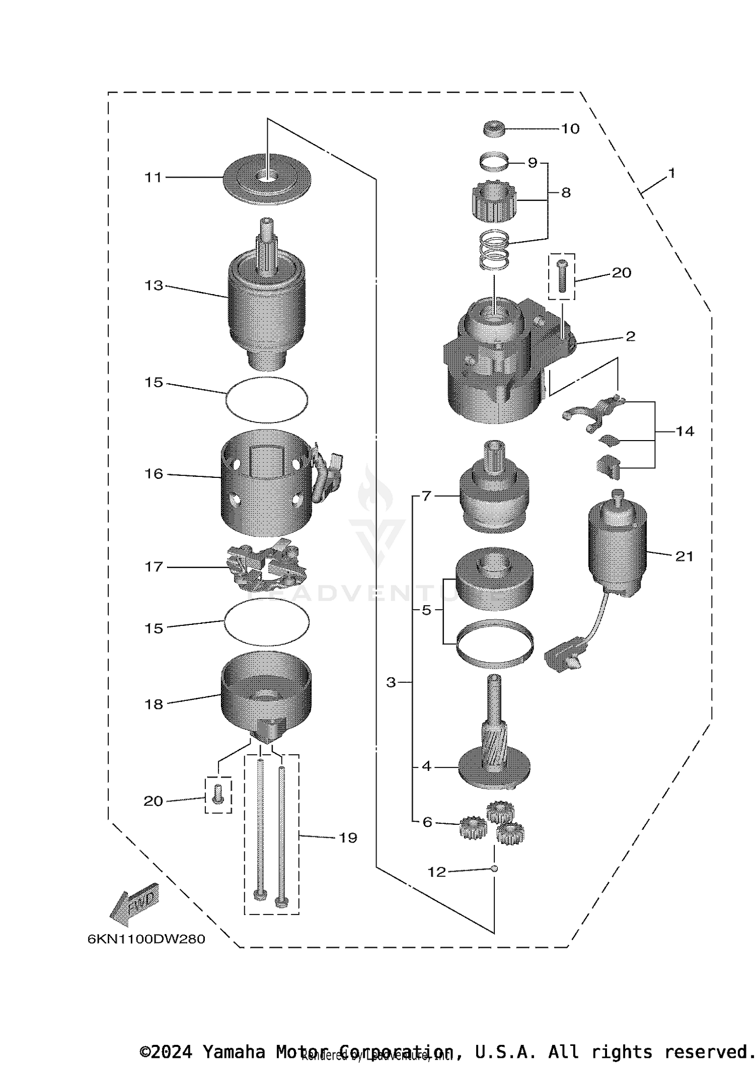 STARTING MOTOR