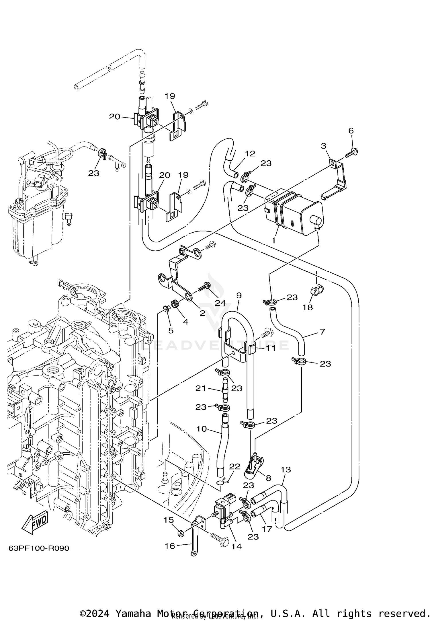 Assembly diagram
