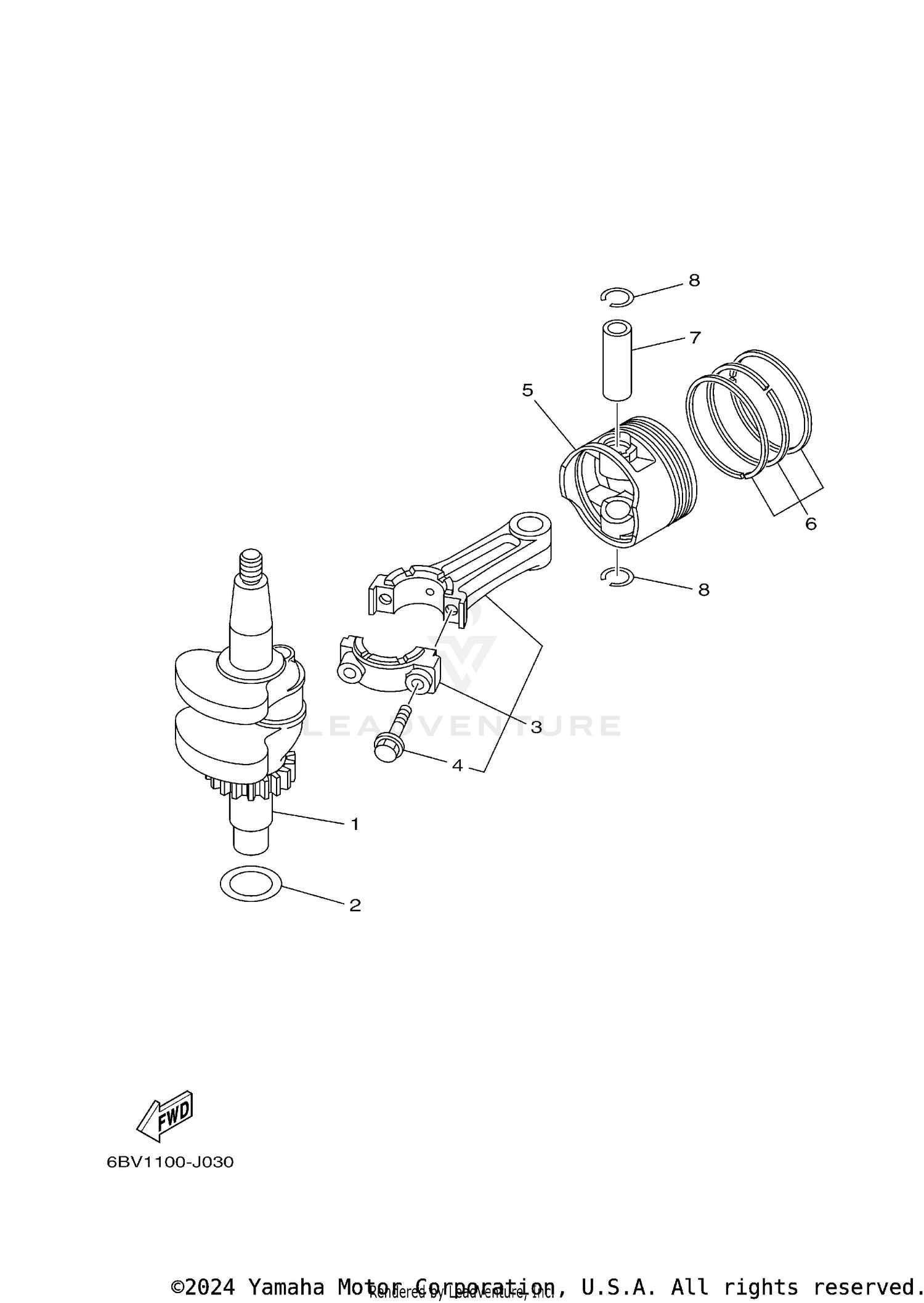 CRANKSHAFT PISTON