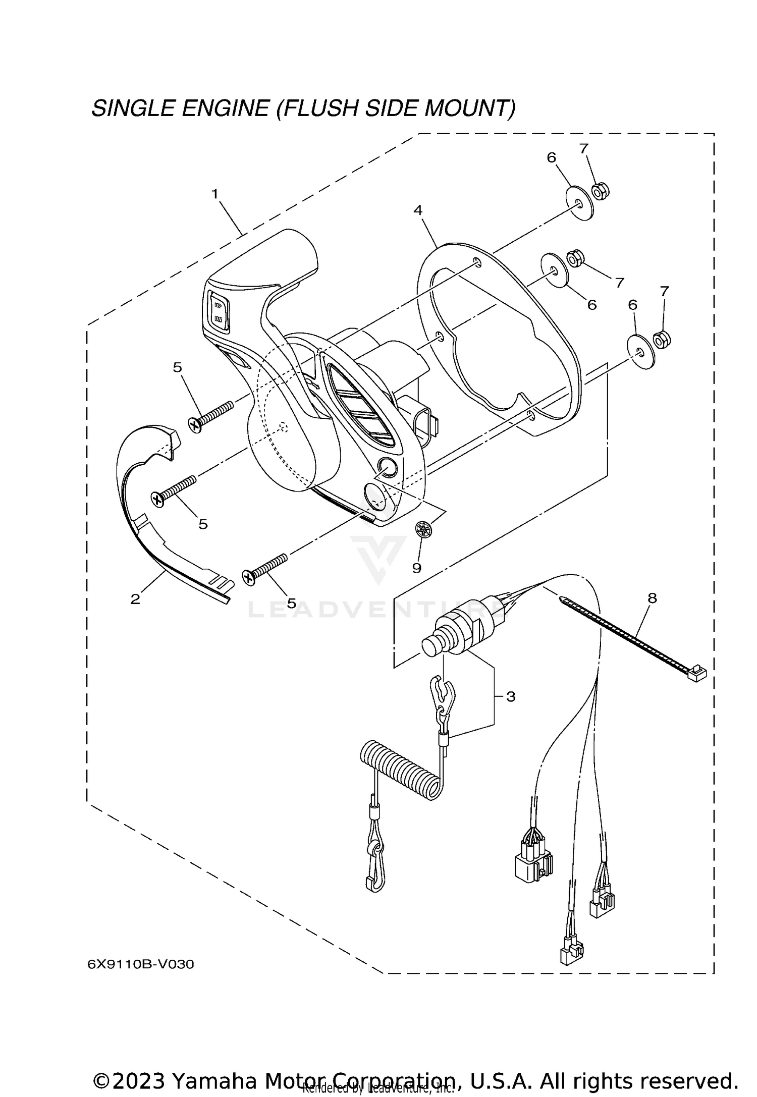 DEC 3 (FLUSH SIDE MOUNT)
