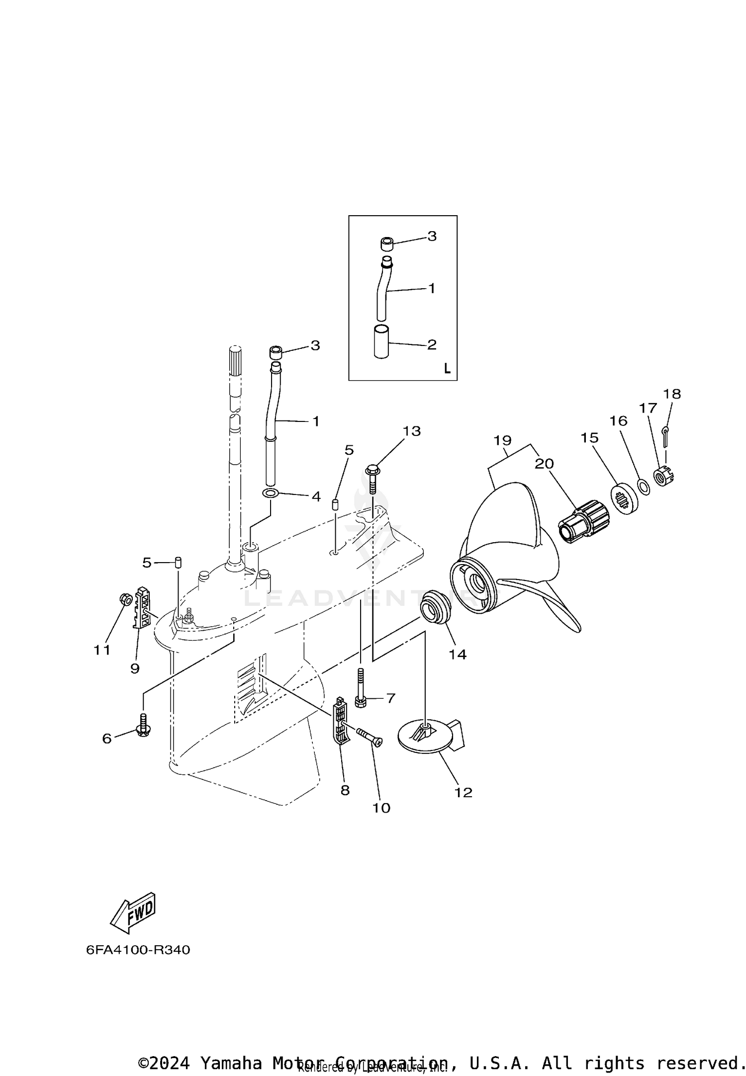 LOWER CASING DRIVE 2