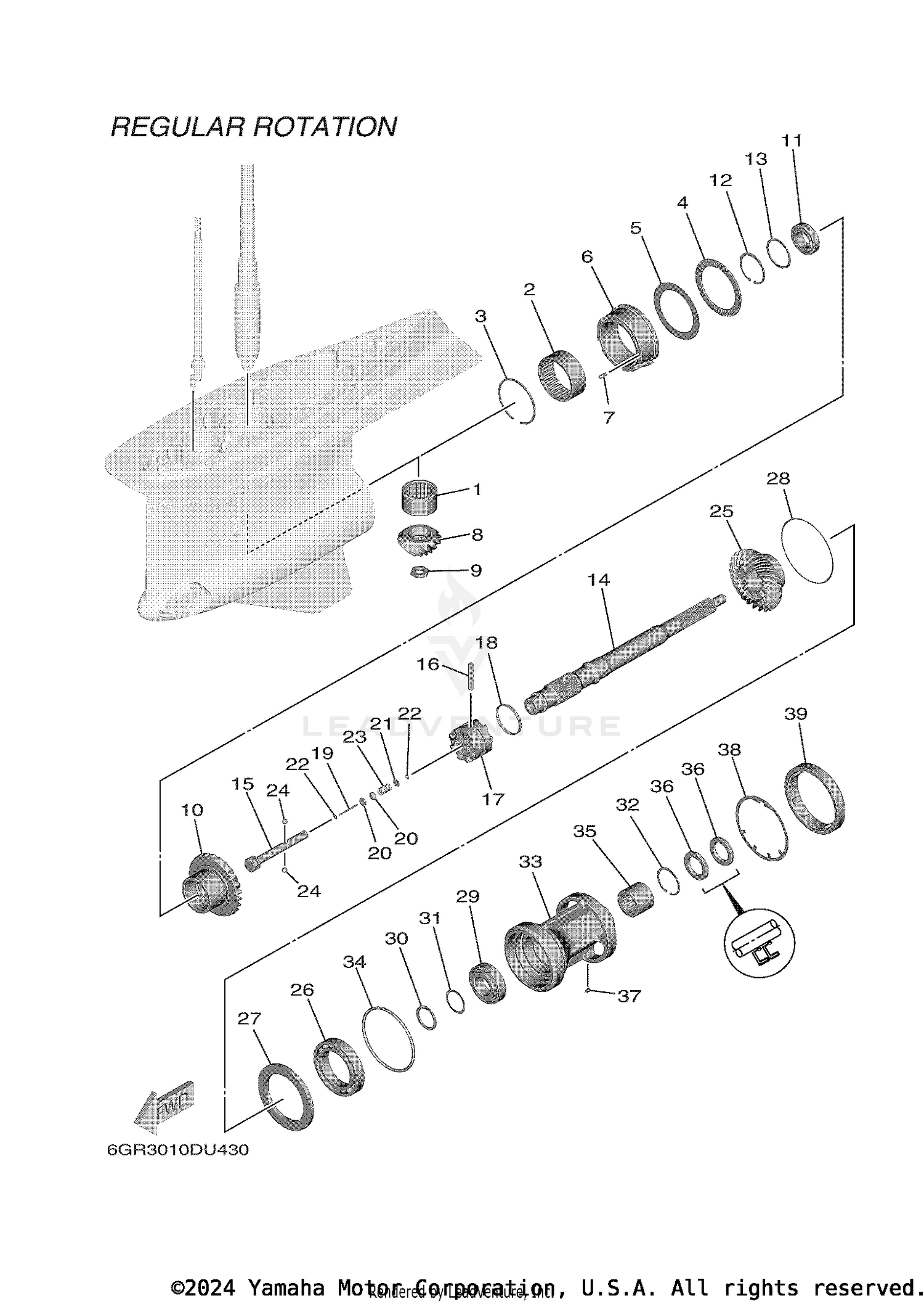 LOWER CASING DRIVE 2