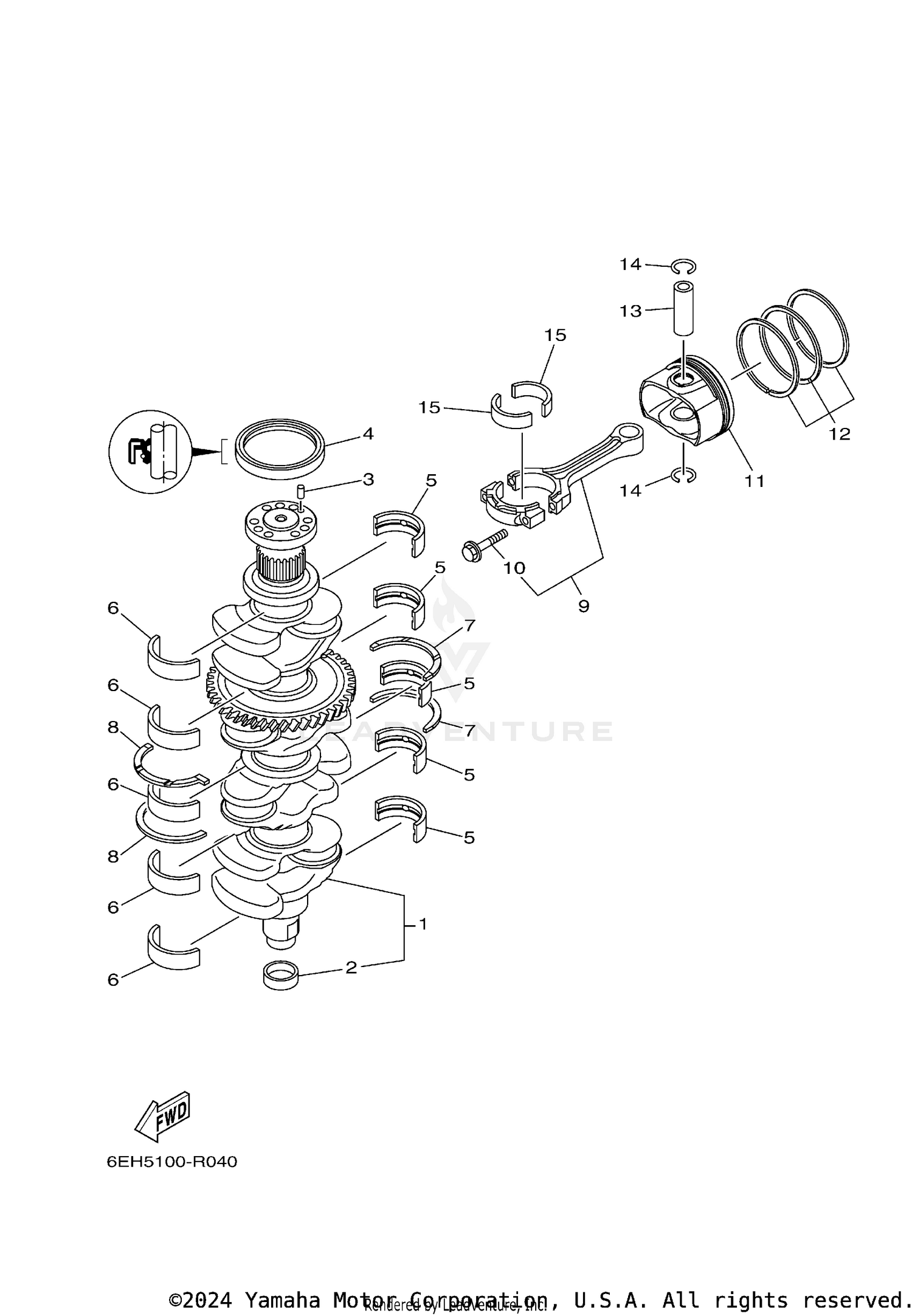 CRANKSHAFT PISTON
