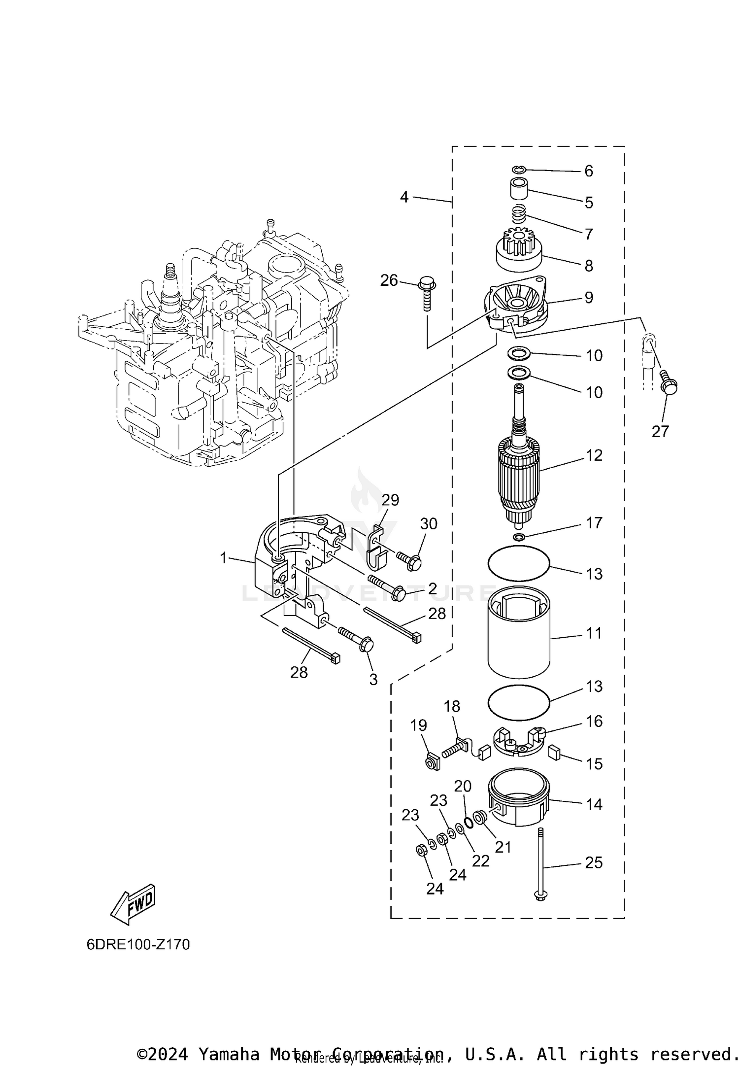 STARTING MOTOR