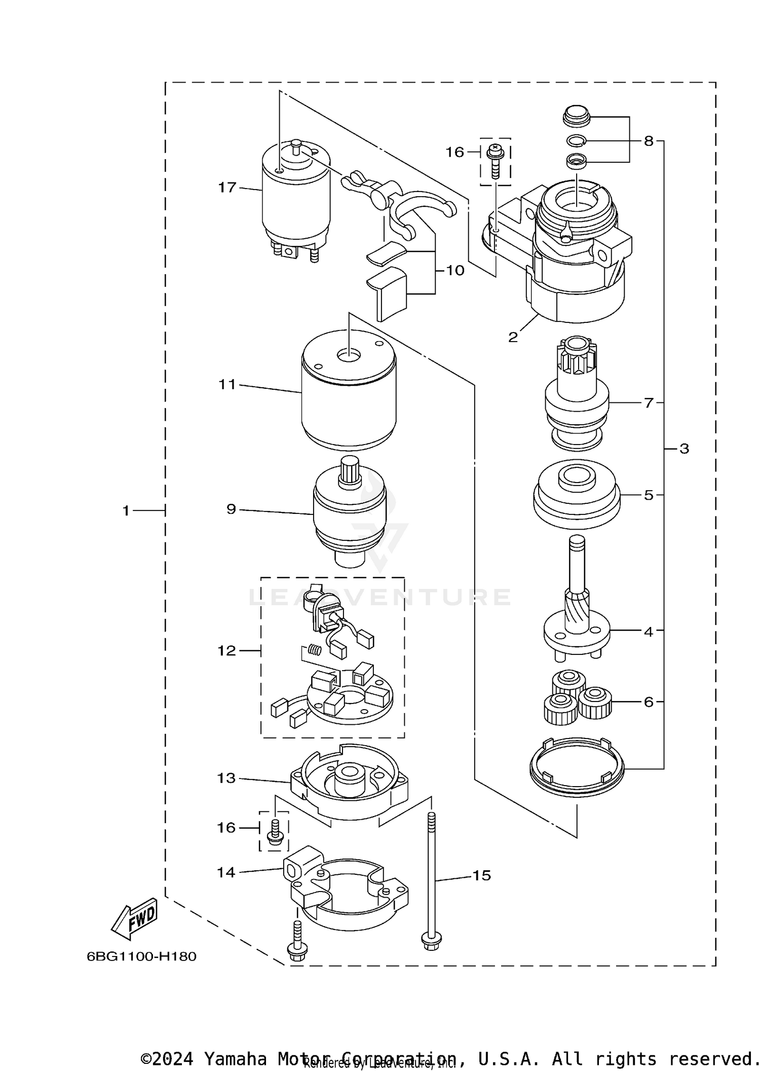 STARTING MOTOR