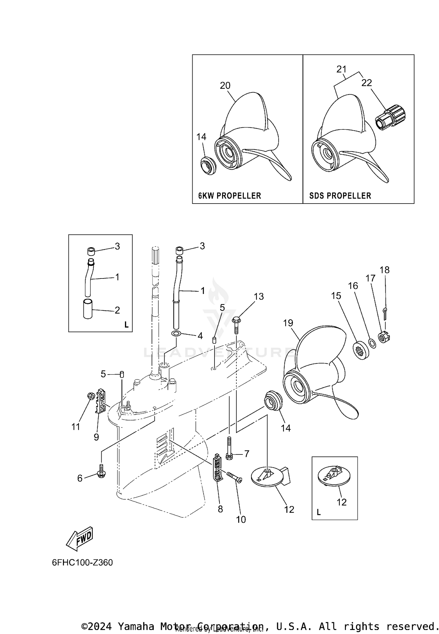 LOWER CASING DRIVE 2
