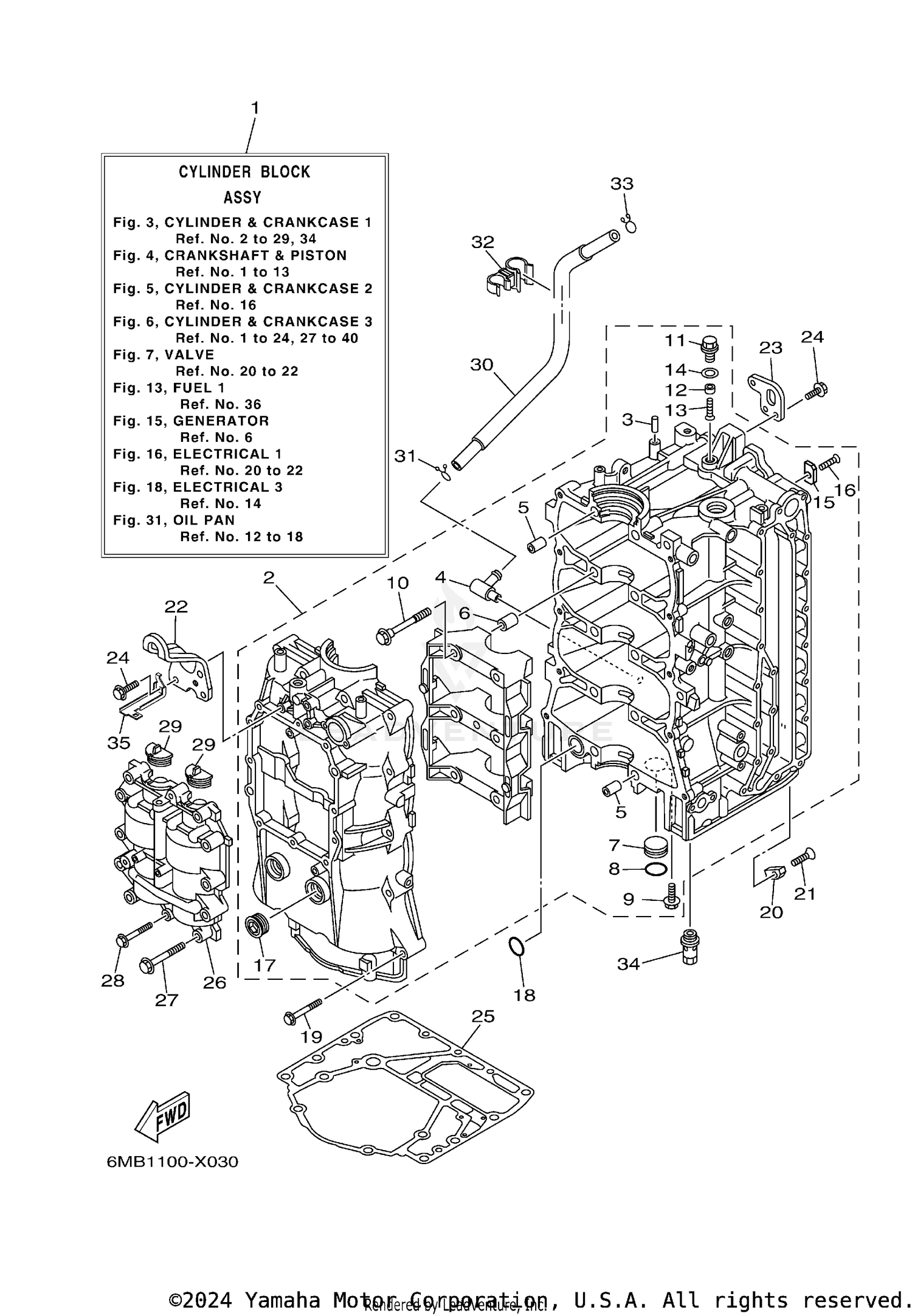 CYLINDER CRANKCASE 1