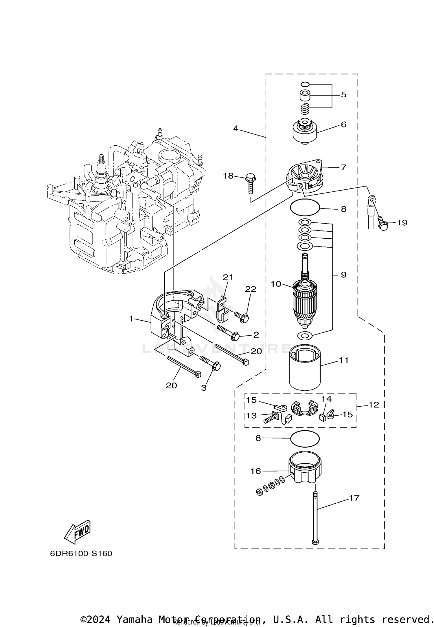STARTING MOTOR