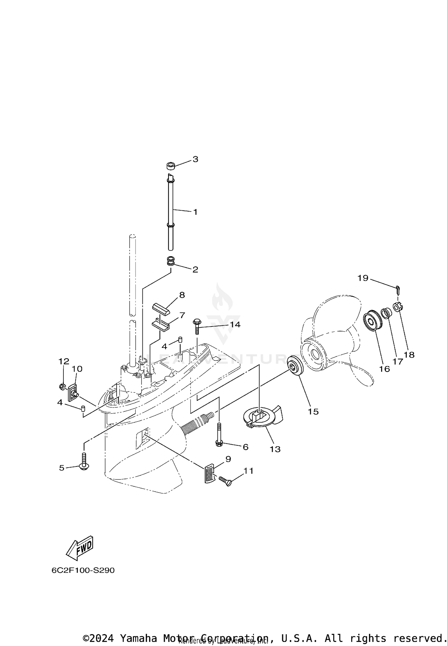 LOWER CASING DRIVE 2