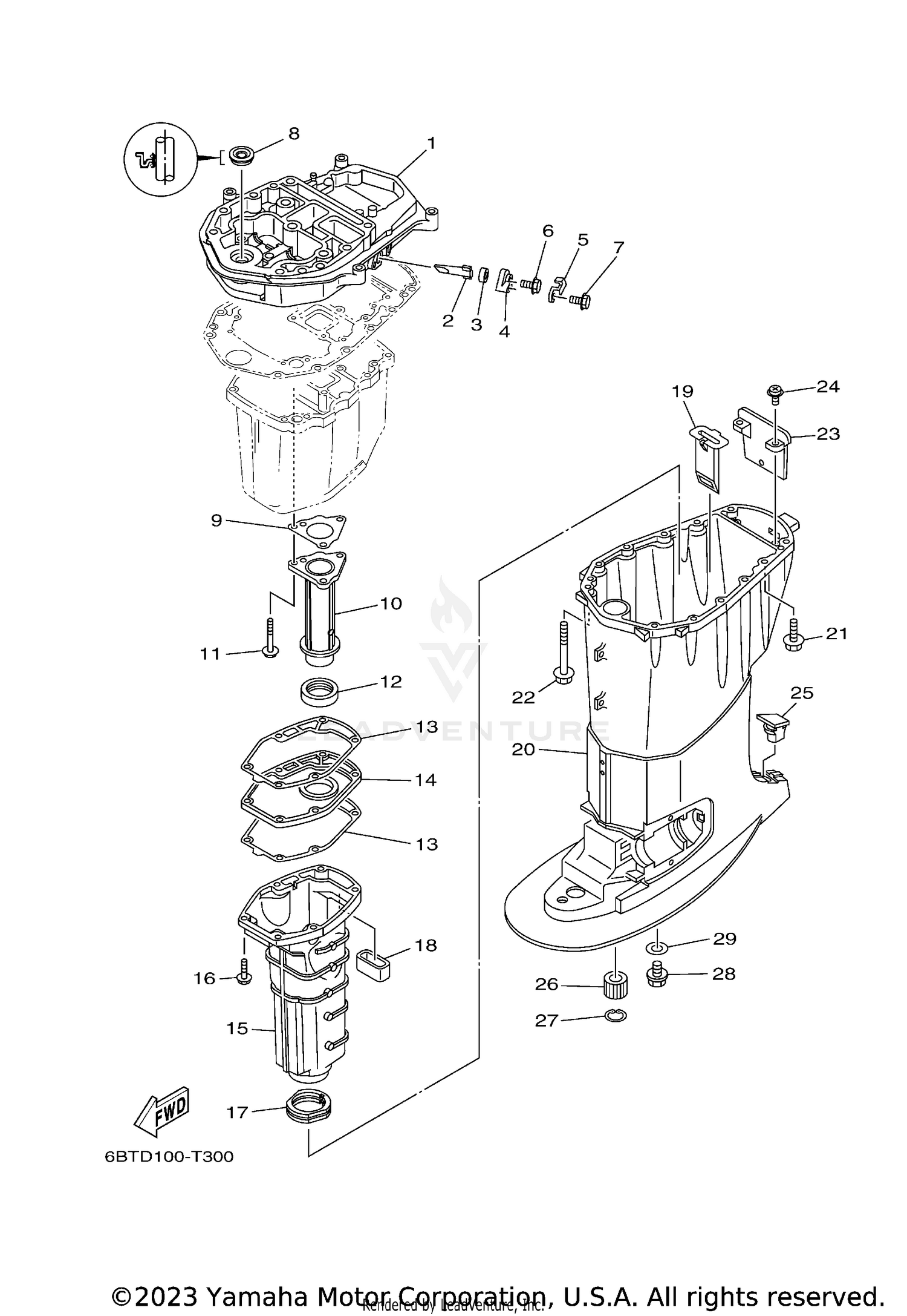UPPER CASING
