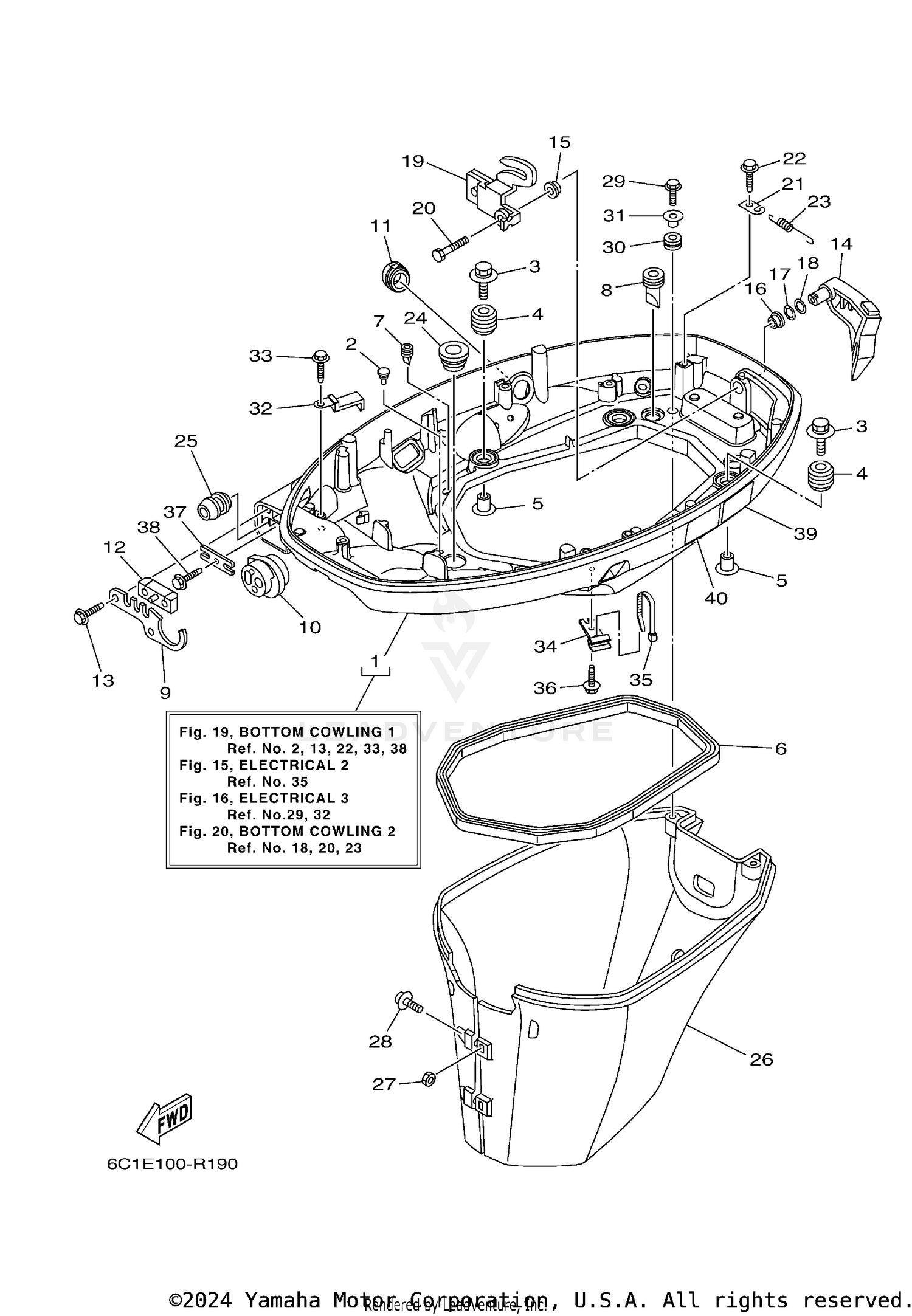 BOTTOM COWLING 1
