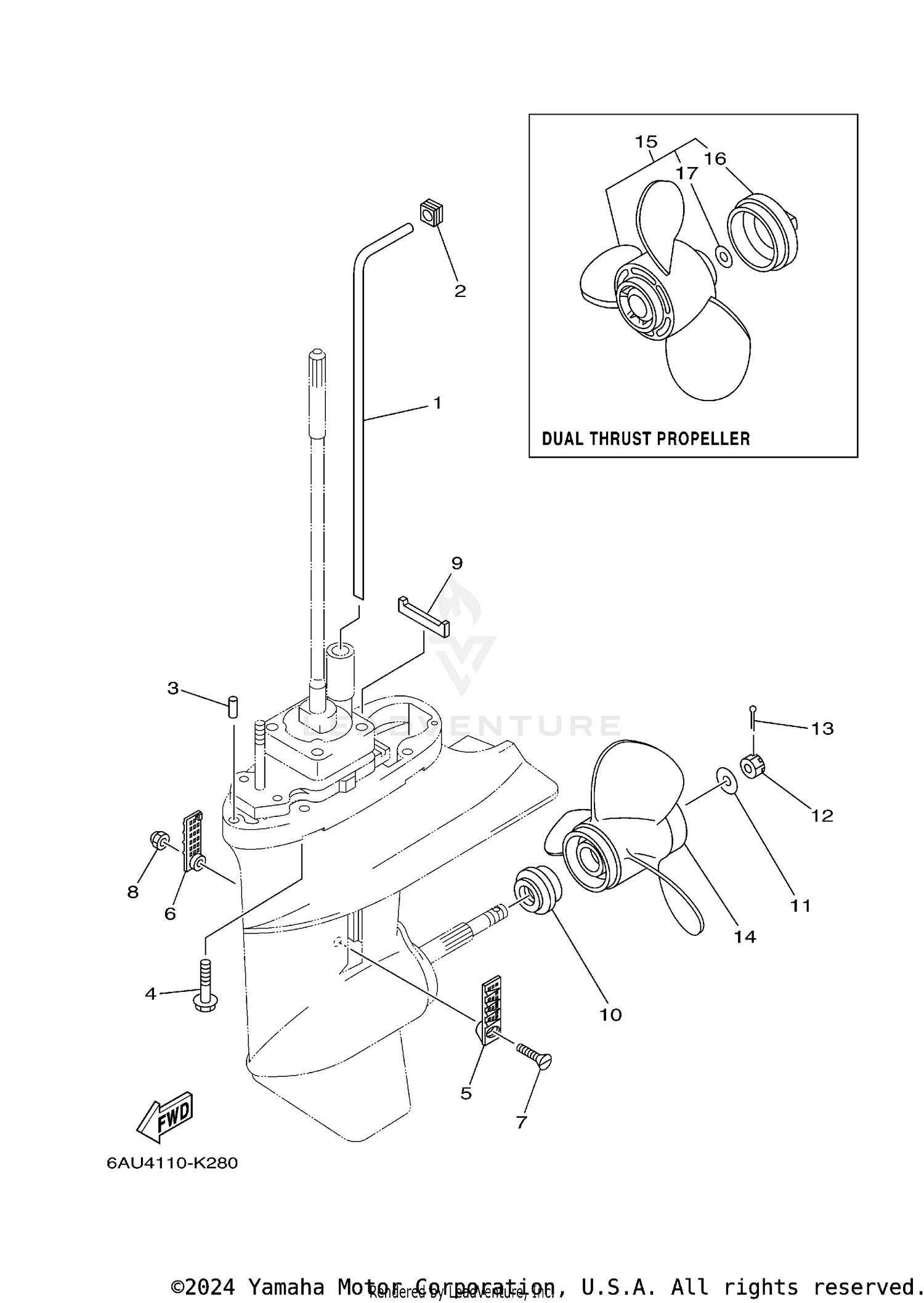 LOWER CASING DRIVE 2