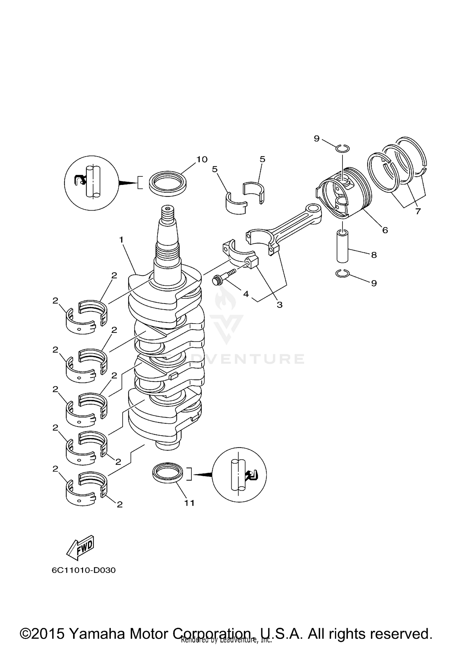 CRANKSHAFT PISTON