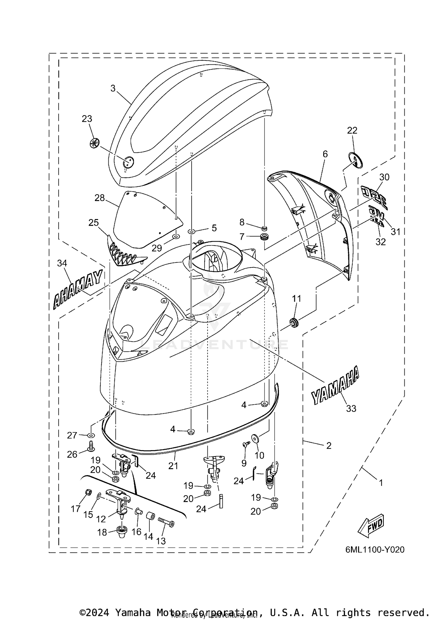 TOP COWLING