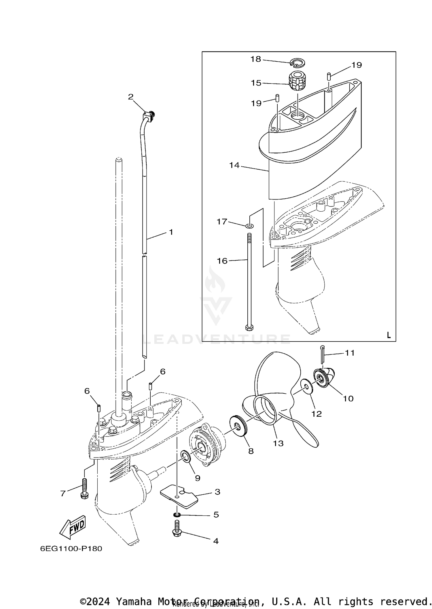 LOWER CASING DRIVE 2