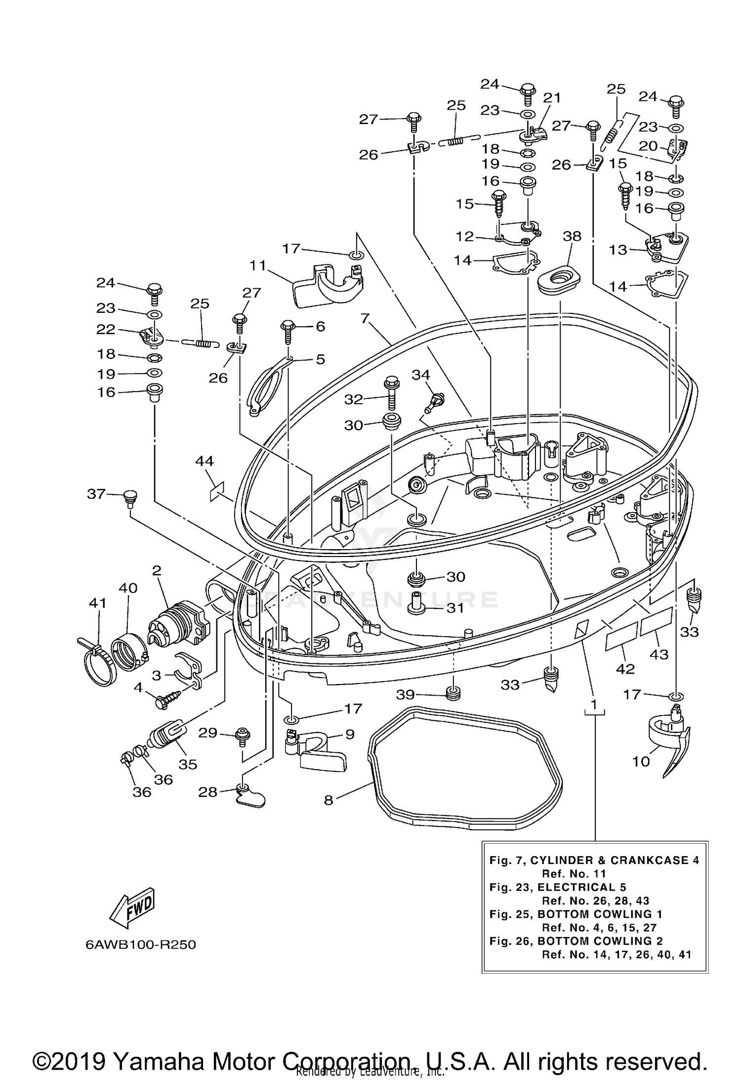 BOTTOM COWLING 1