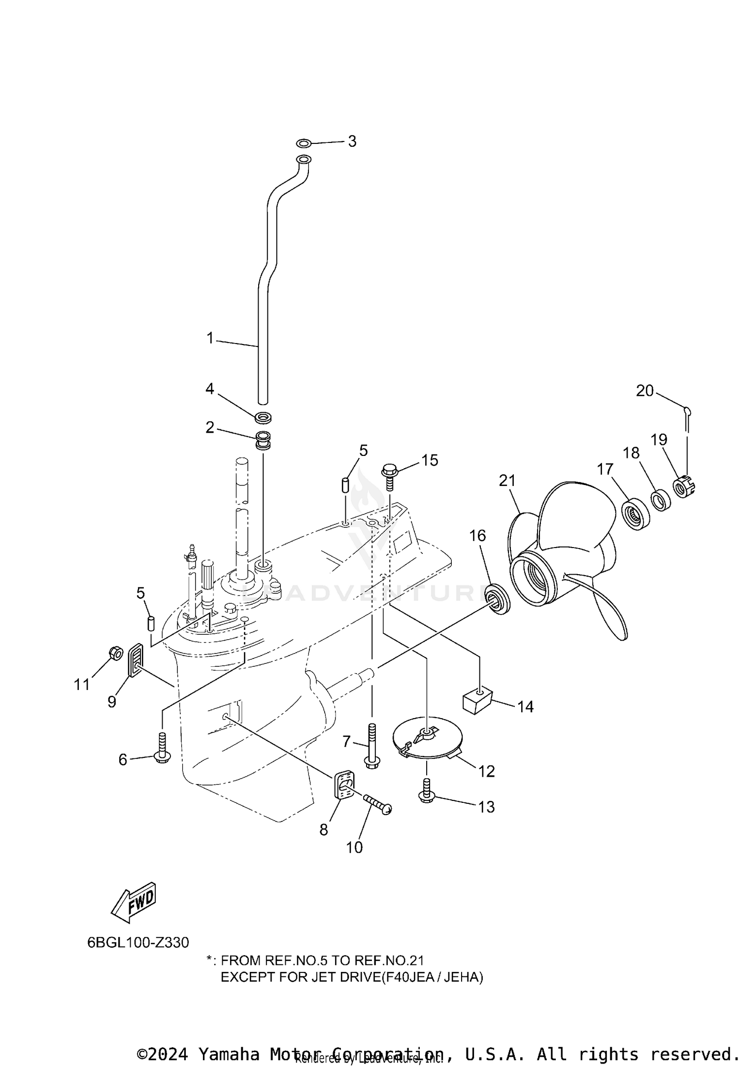 LOWER CASING DRIVE 2