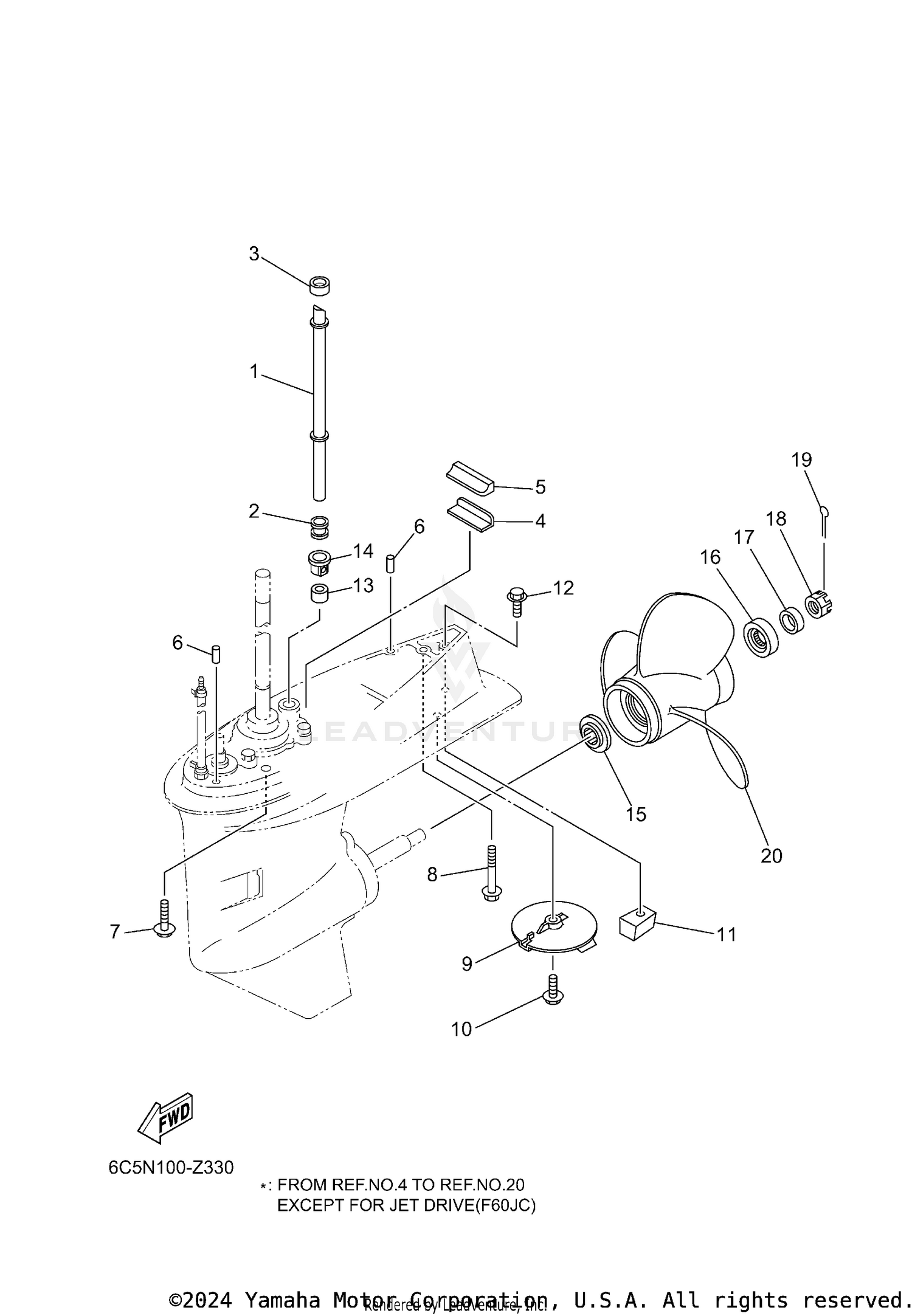 LOWER CASING DRIVE 2